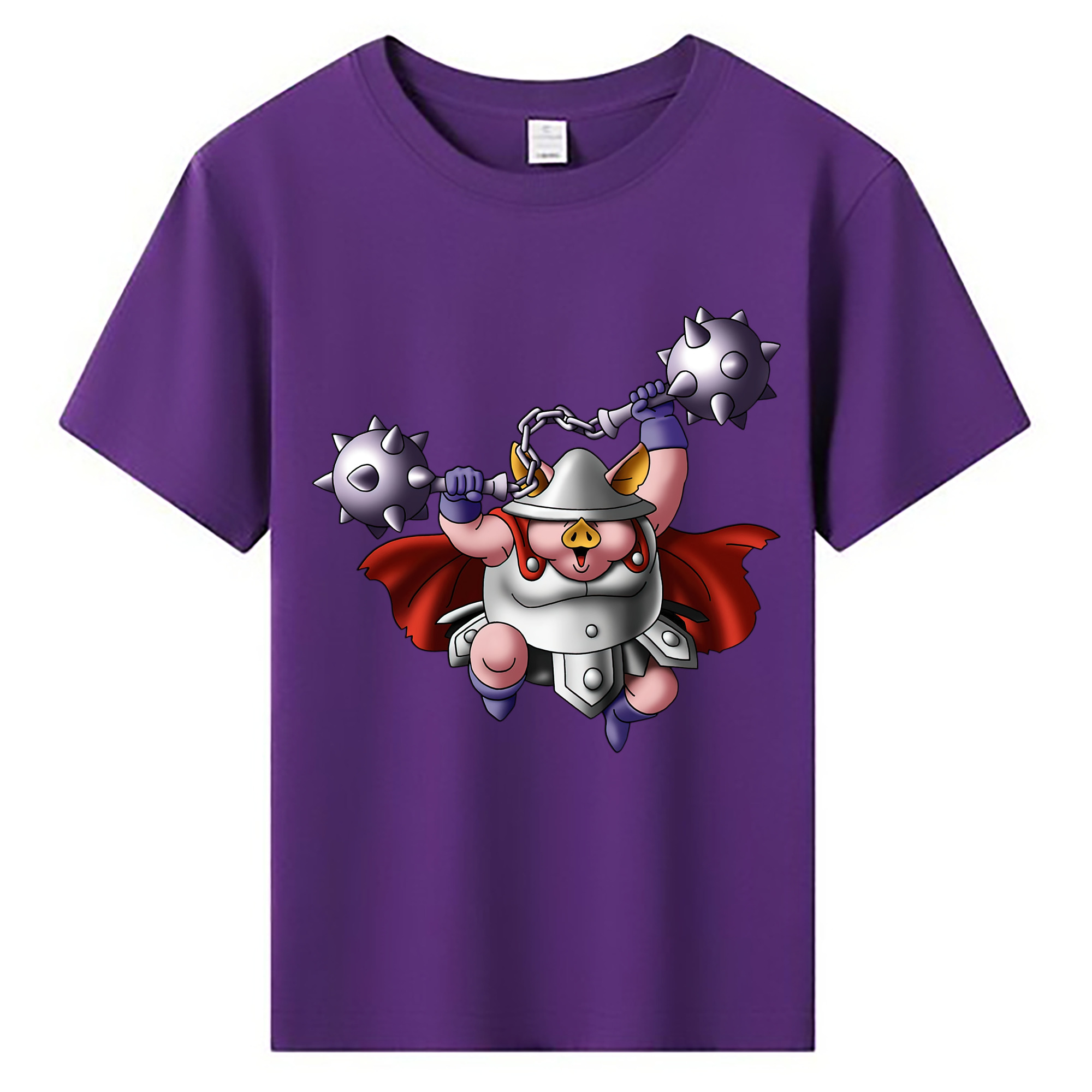（画像用） ドラゴンクエスト Doragon Kuesuto Dragon Quest 綿100％キッズTシャツ（フロントプリント）