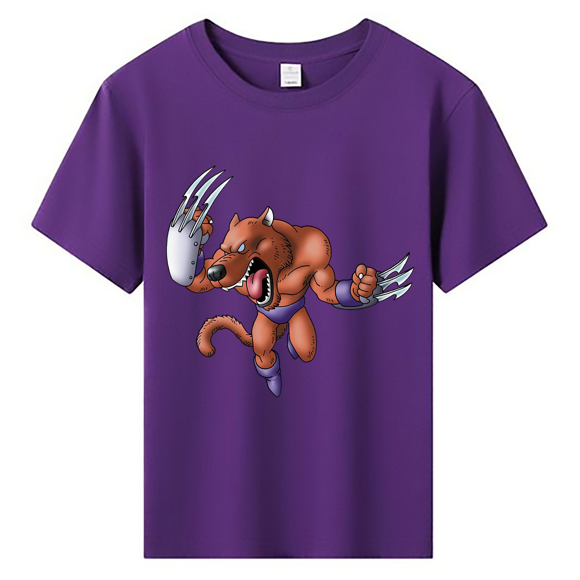 （画像用） ドラゴンクエスト Doragon Kuesuto Dragon Quest 綿100％キッズTシャツ（フロントプリント）