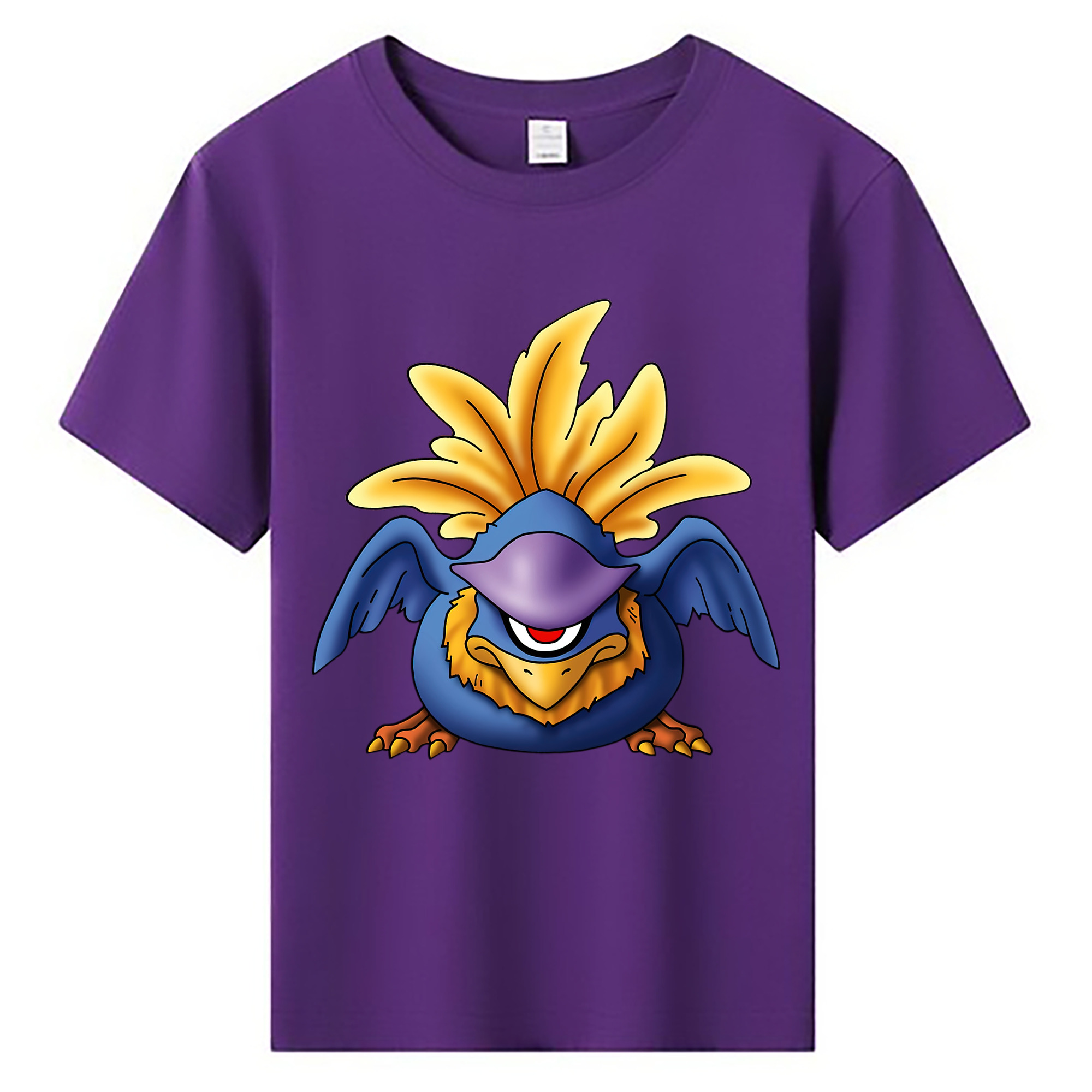 （画像用） ドラゴンクエスト Doragon Kuesuto Dragon Quest 綿100％キッズTシャツ（フロントプリント）