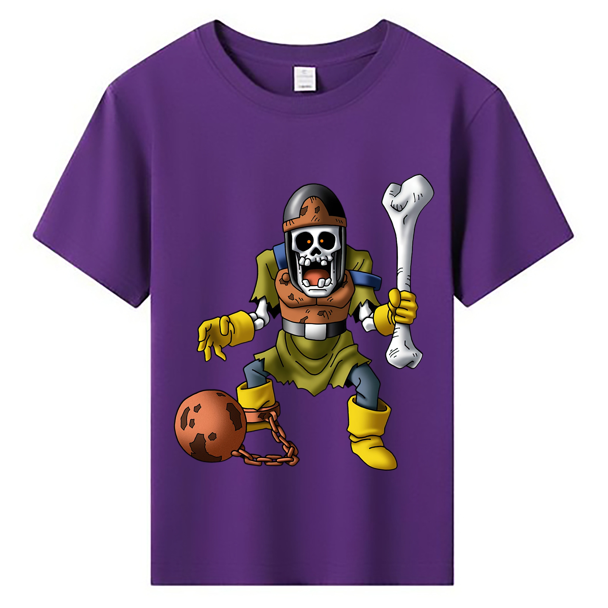 （画像用） ドラゴンクエスト Doragon Kuesuto Dragon Quest 綿100％キッズTシャツ（フロントプリント）