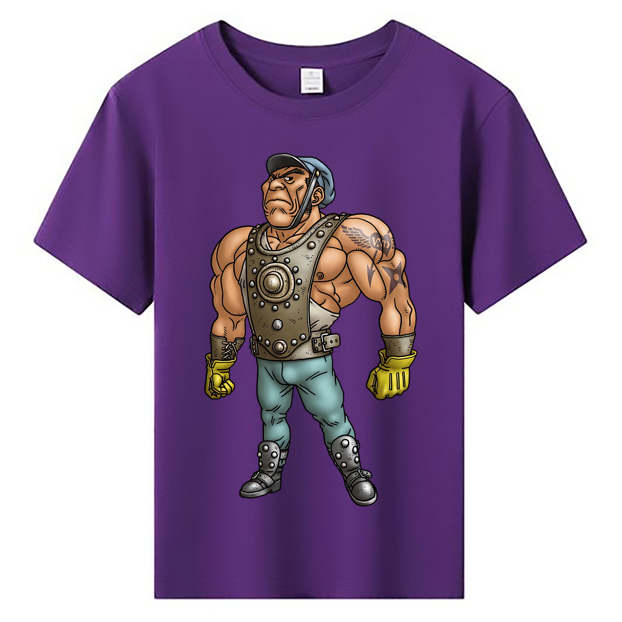 （画像用） ドラゴンクエスト Doragon Kuesuto Dragon Quest 綿100％キッズTシャツ（フロントプリント）