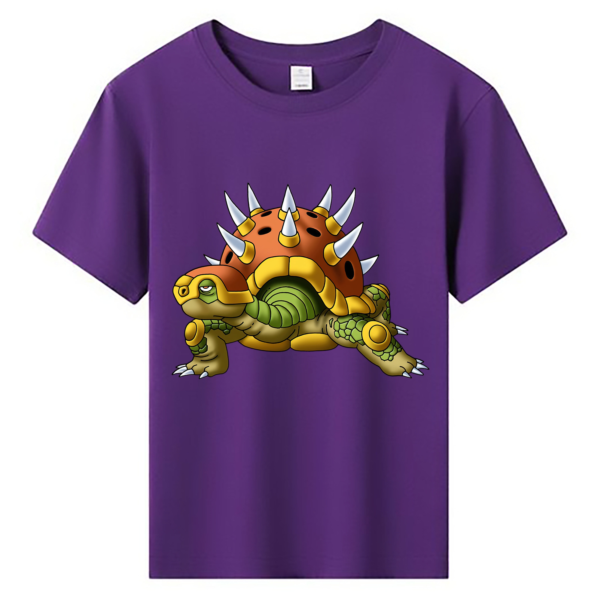 （画像用） ドラゴンクエスト Doragon Kuesuto Dragon Quest 綿100％キッズTシャツ（フロントプリント）