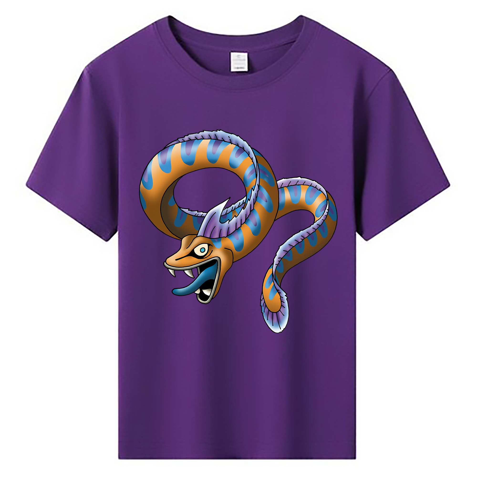 （画像用） ドラゴンクエスト Doragon Kuesuto Dragon Quest 綿100％キッズTシャツ（フロントプリント）
