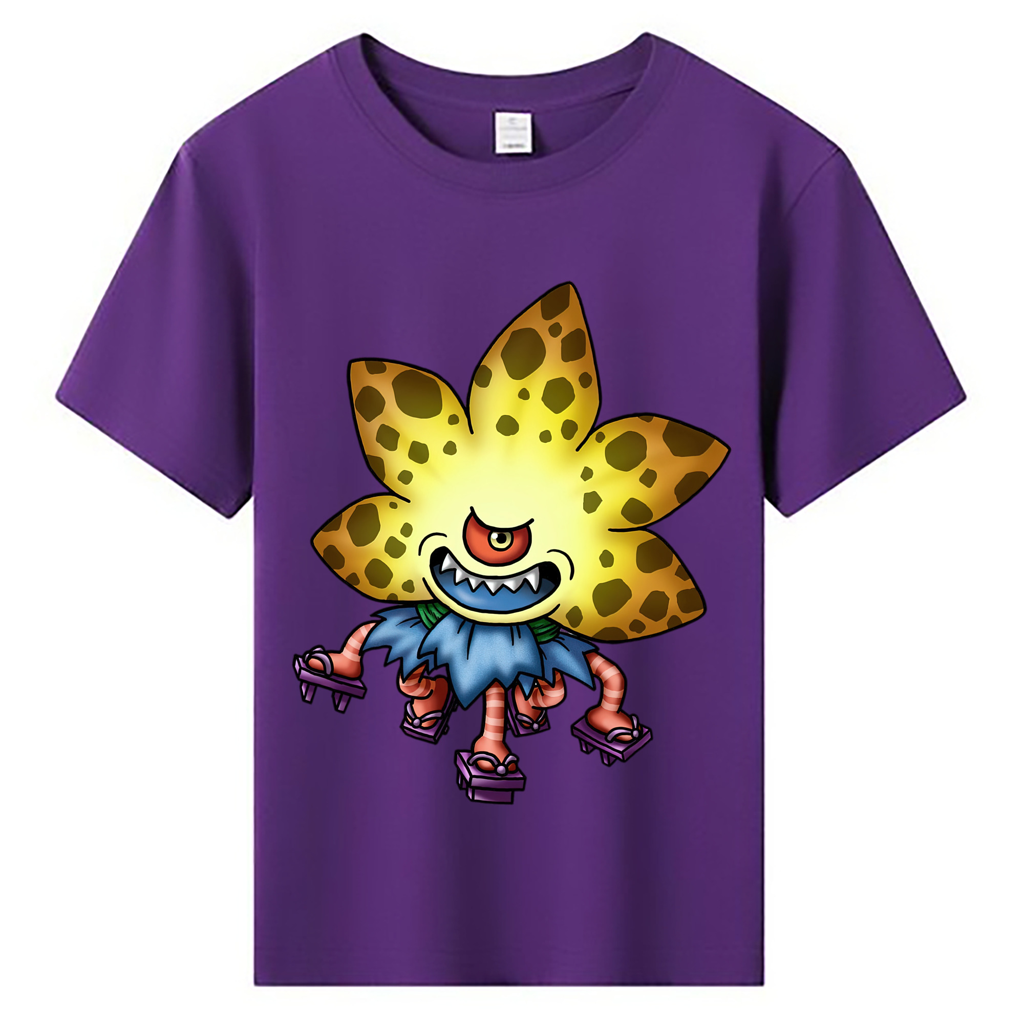 （画像用） ドラゴンクエスト Doragon Kuesuto Dragon Quest 綿100％キッズTシャツ（フロントプリント）
