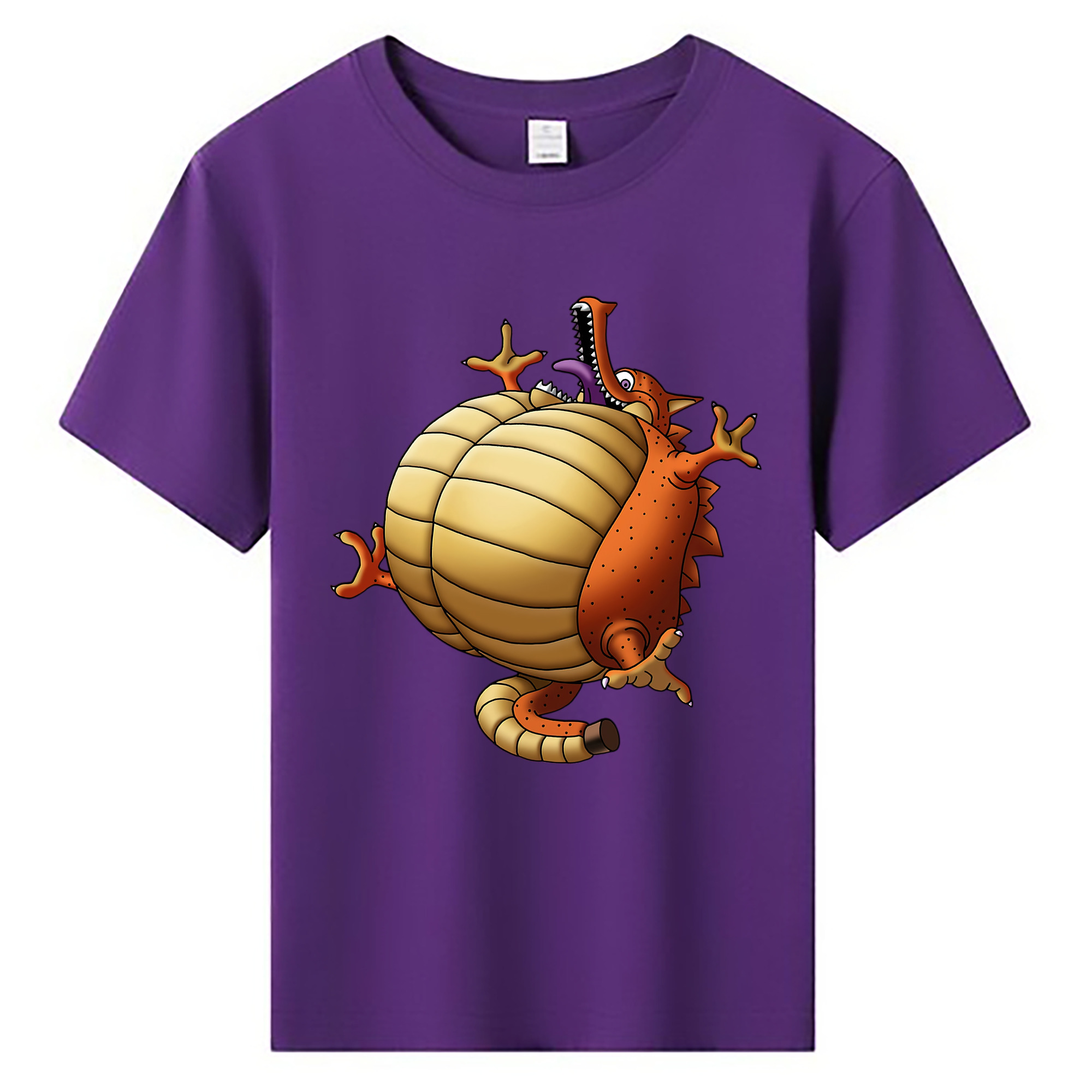 （画像用） ドラゴンクエスト Doragon Kuesuto Dragon Quest 綿100％キッズTシャツ（フロントプリント）