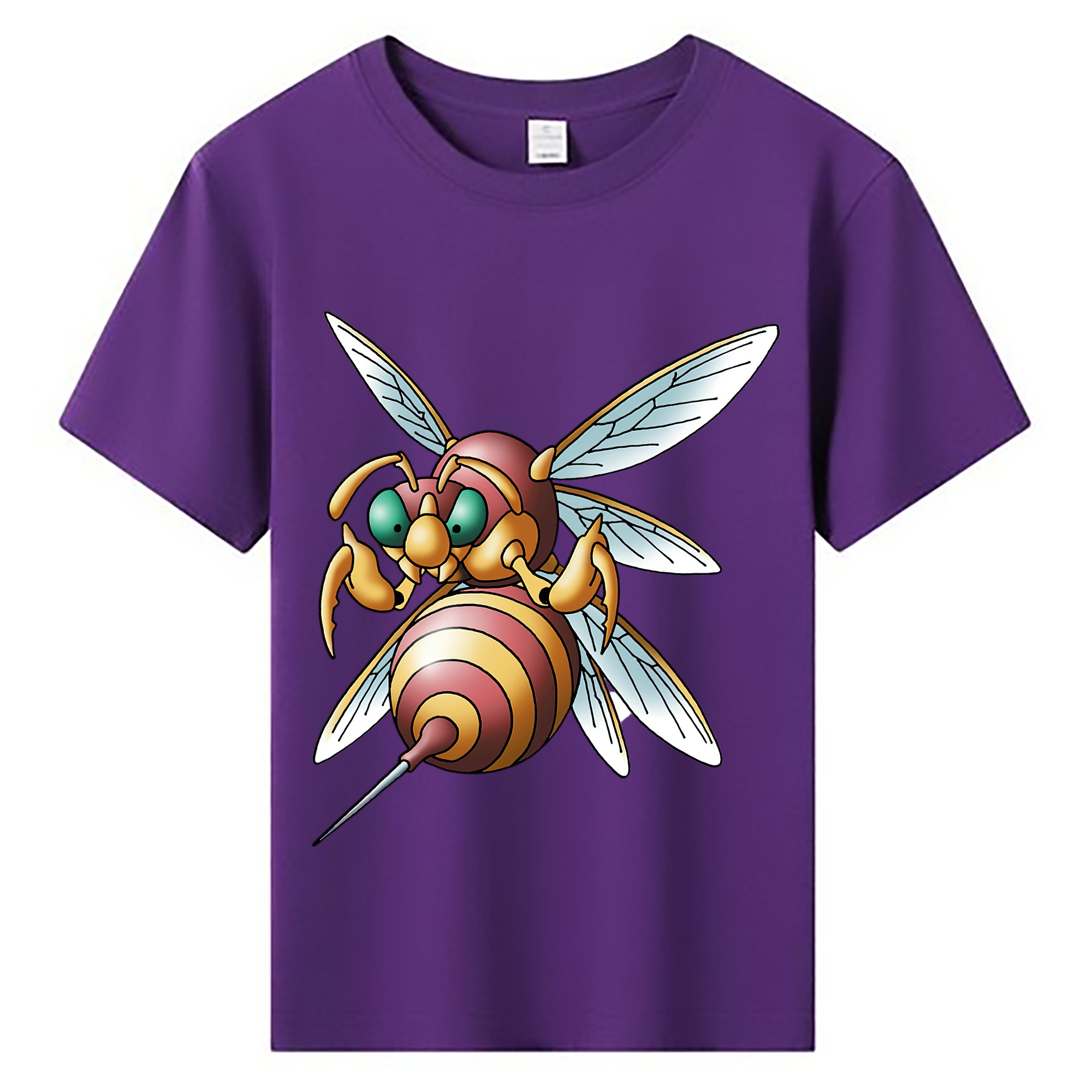（画像用） ドラゴンクエスト Doragon Kuesuto Dragon Quest 綿100％キッズTシャツ（フロントプリント）
