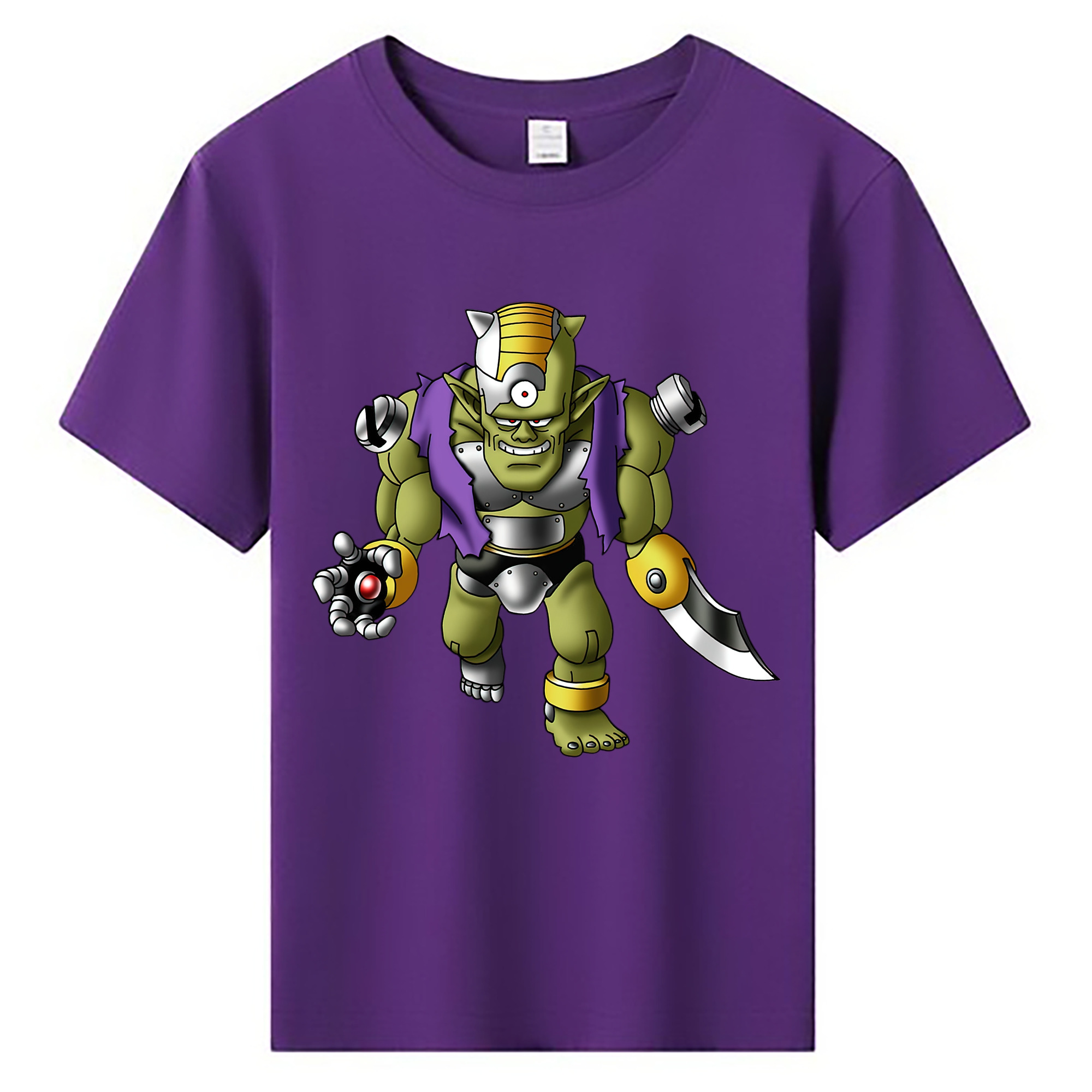 （画像用） ドラゴンクエスト Doragon Kuesuto Dragon Quest 綿100％キッズTシャツ（フロントプリント）