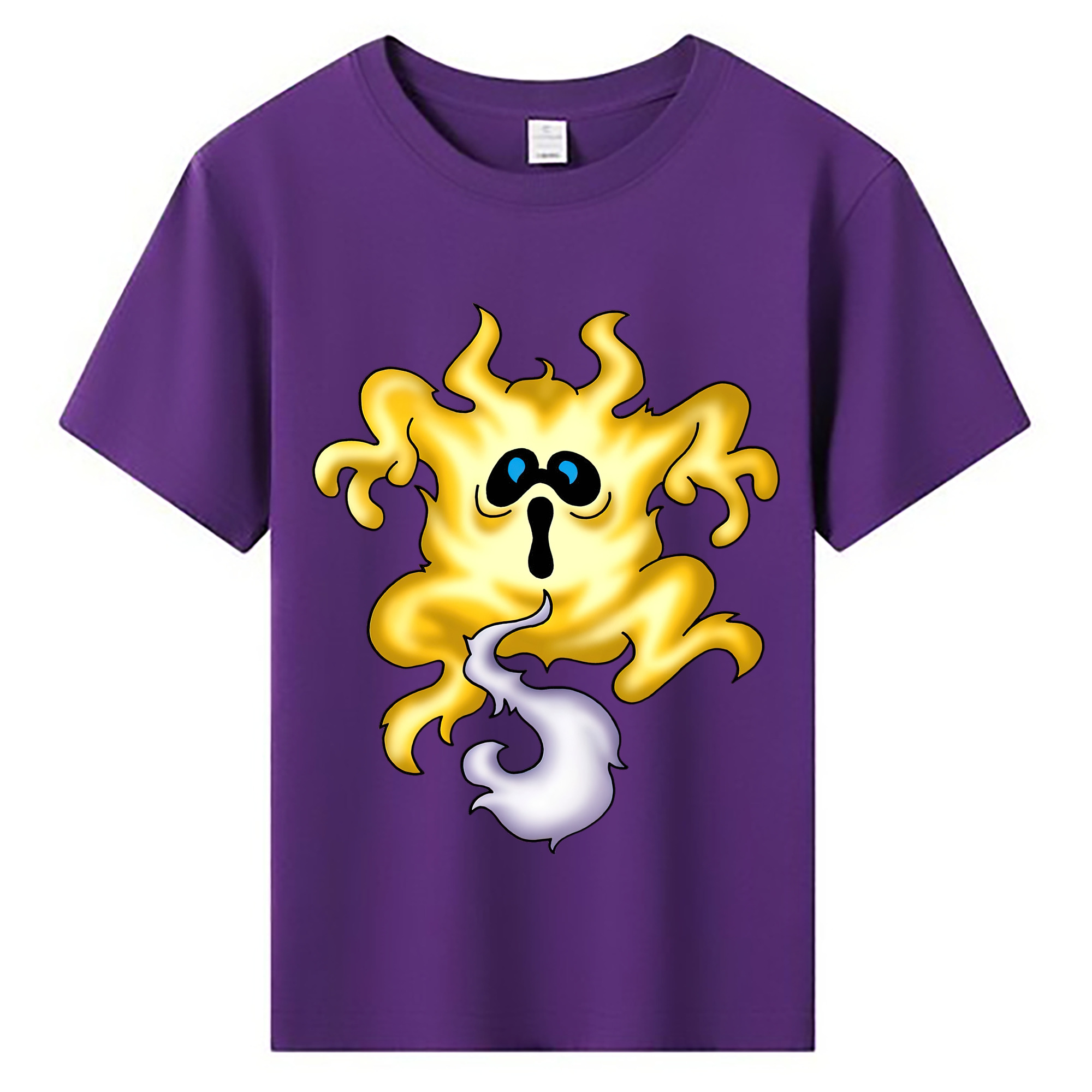 （画像用） ドラゴンクエスト Doragon Kuesuto Dragon Quest 綿100％キッズTシャツ（フロントプリント）