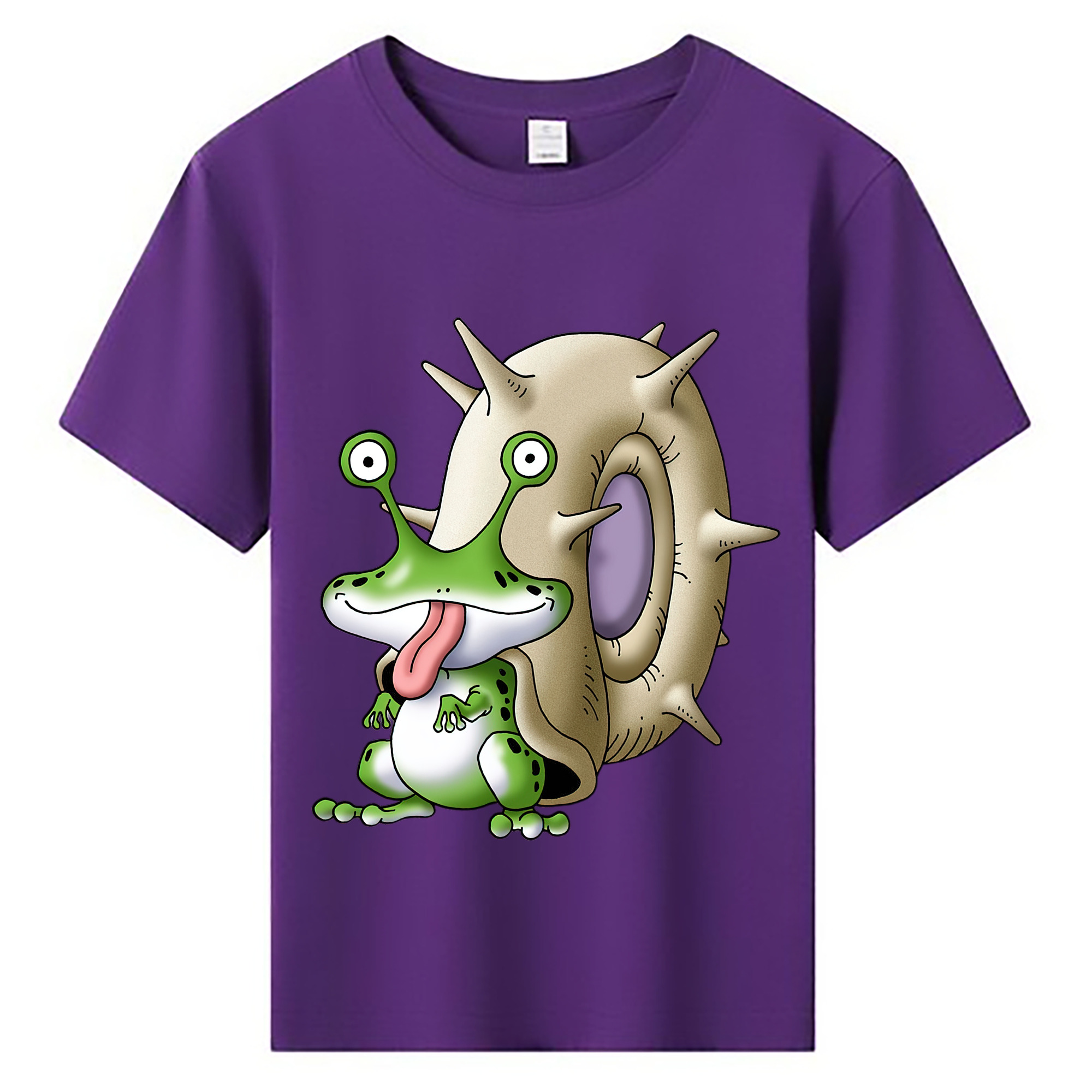 （画像用） ドラゴンクエスト Doragon Kuesuto Dragon Quest 綿100％キッズTシャツ（フロントプリント）