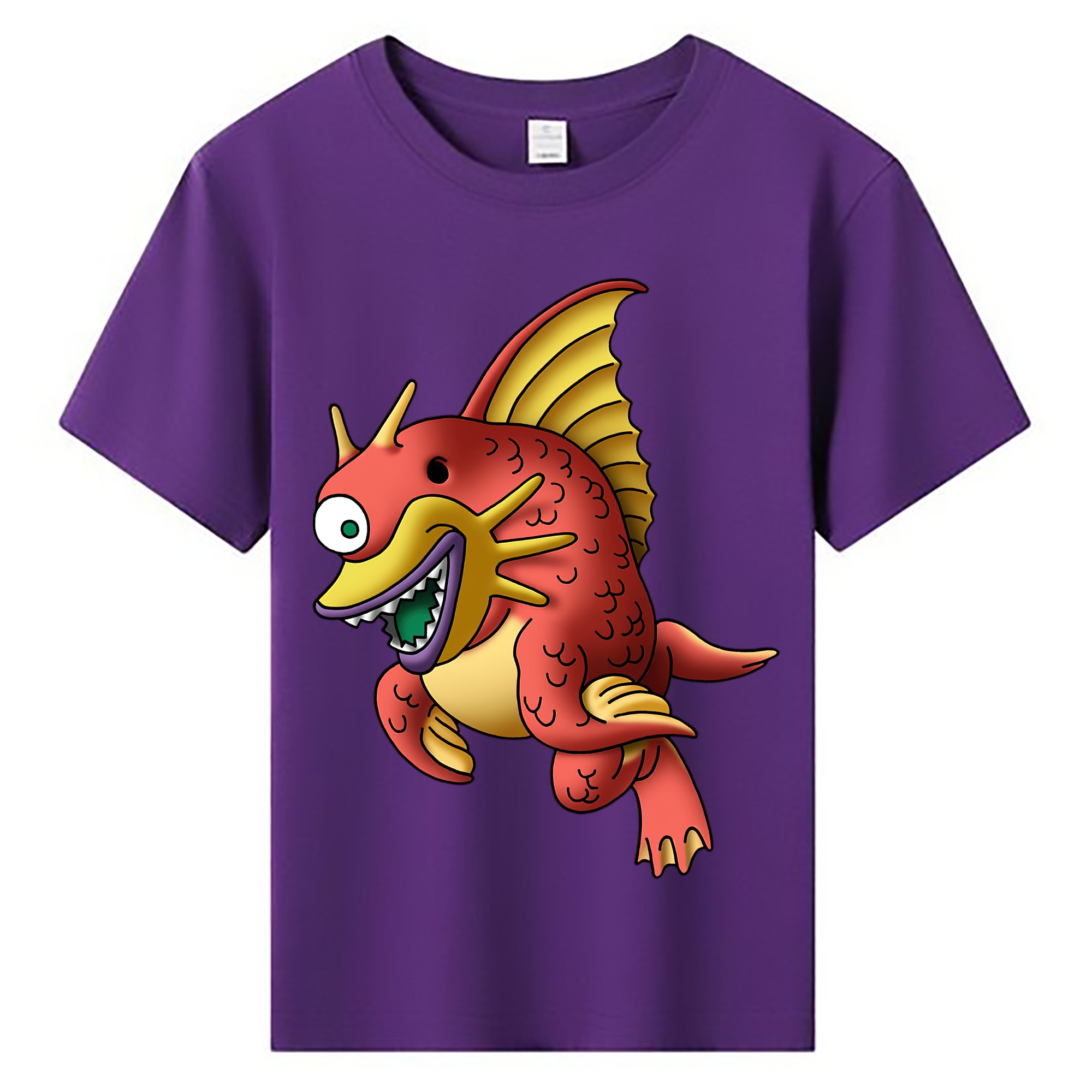 （画像用） ドラゴンクエスト Doragon Kuesuto Dragon Quest 綿100％キッズTシャツ（フロントプリント）