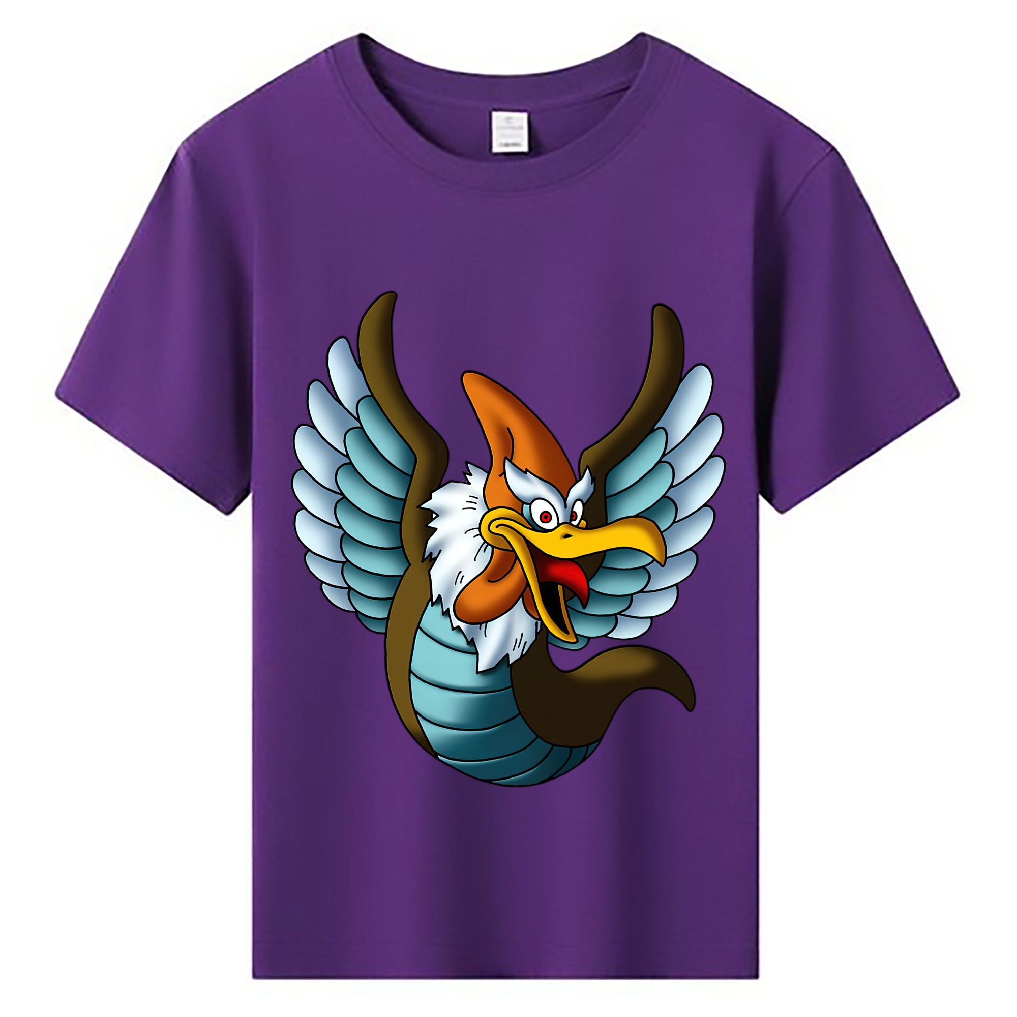 （画像用） ドラゴンクエスト Doragon Kuesuto Dragon Quest 綿100％キッズTシャツ（フロントプリント）