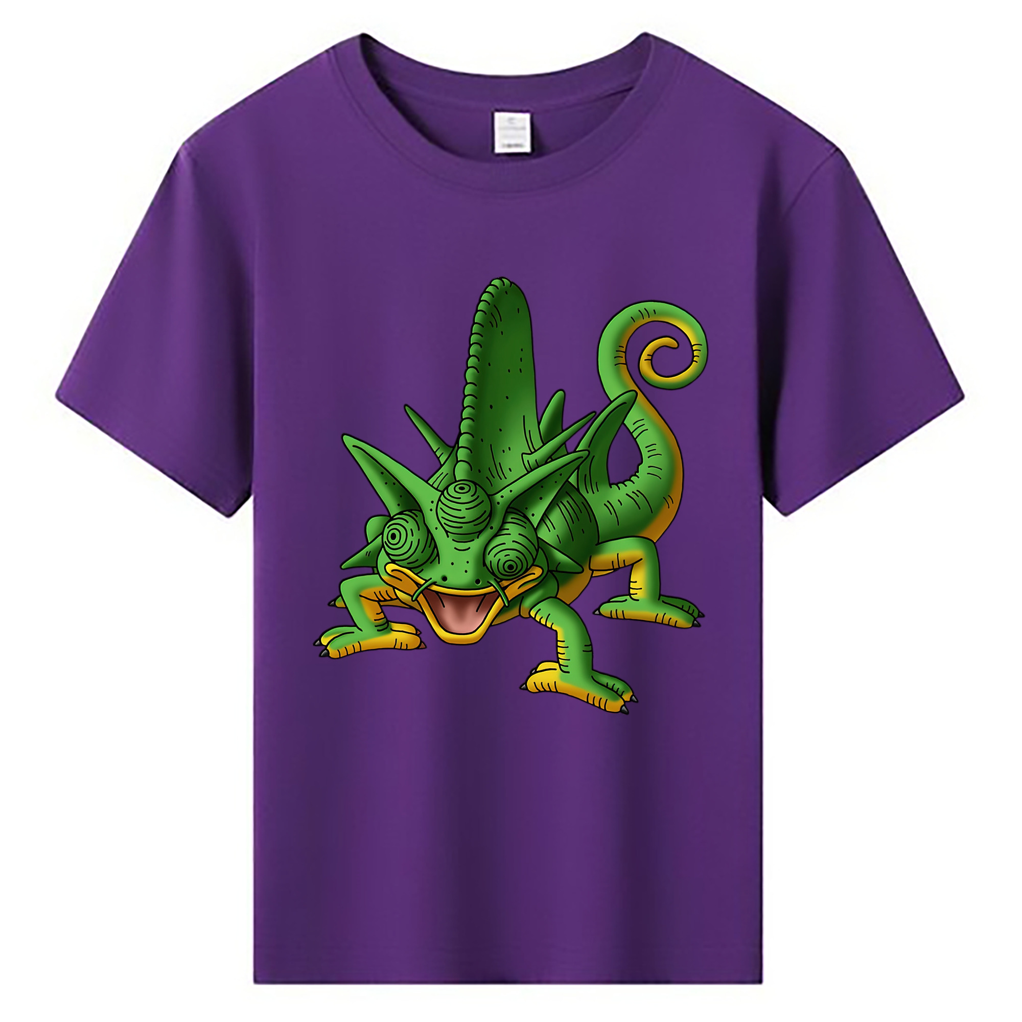 （画像用） ドラゴンクエスト Doragon Kuesuto Dragon Quest 綿100％キッズTシャツ（フロントプリント）