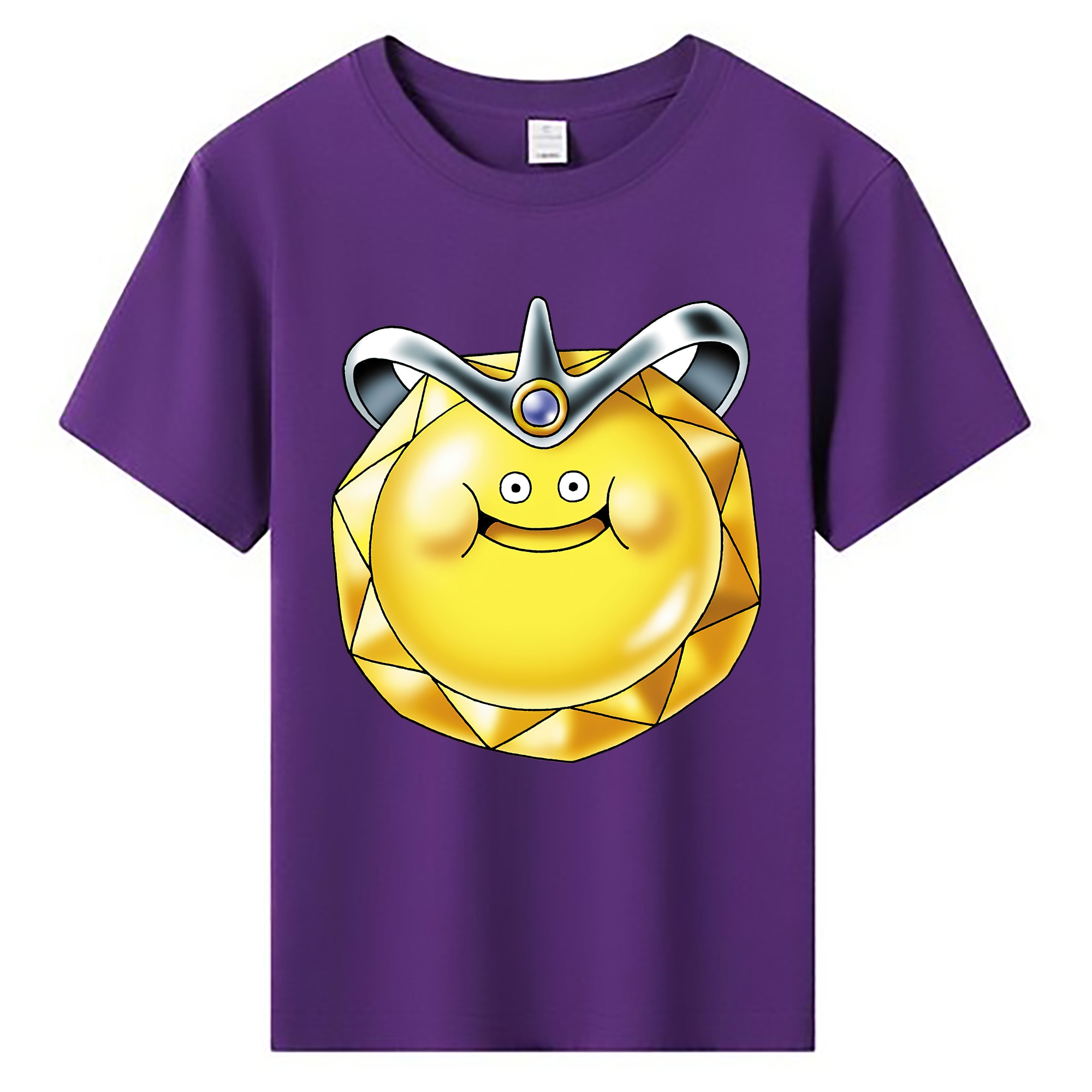 （画像用） ドラゴンクエスト Doragon Kuesuto Dragon Quest 綿100％キッズTシャツ（フロントプリント）