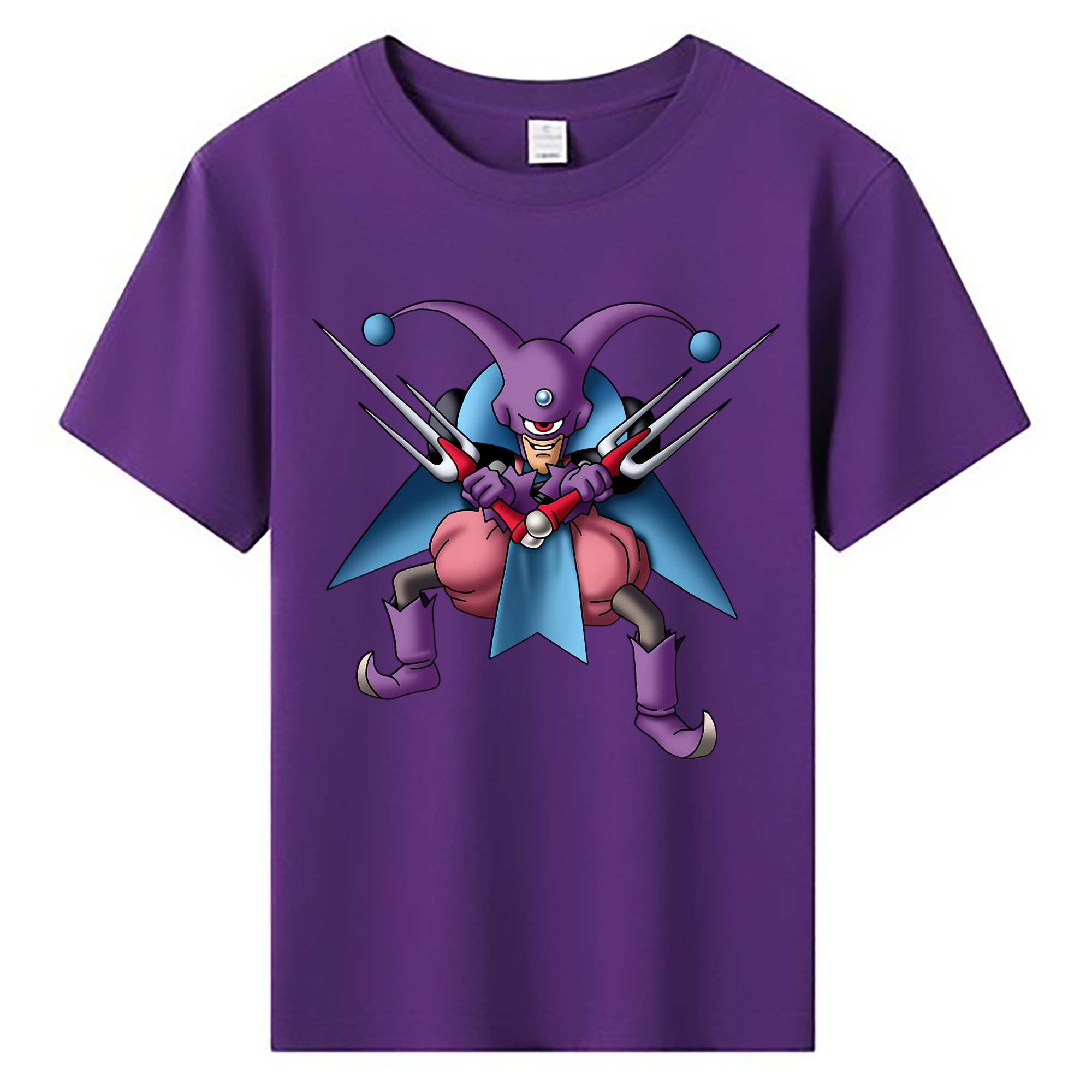 （画像用） ドラゴンクエスト Doragon Kuesuto Dragon Quest 綿100％キッズTシャツ（フロントプリント）