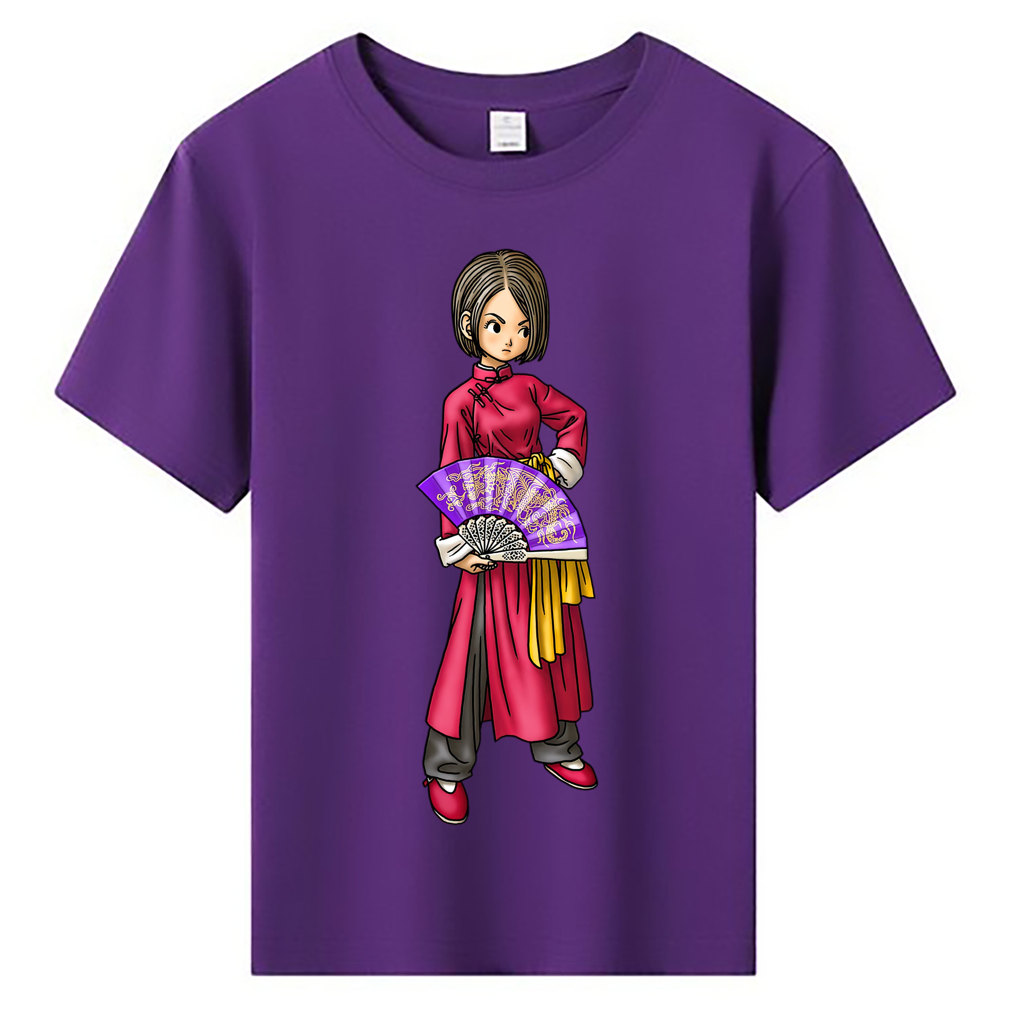 （画像用） ドラゴンクエスト Doragon Kuesuto Dragon Quest 綿100％キッズTシャツ（フロントプリント）