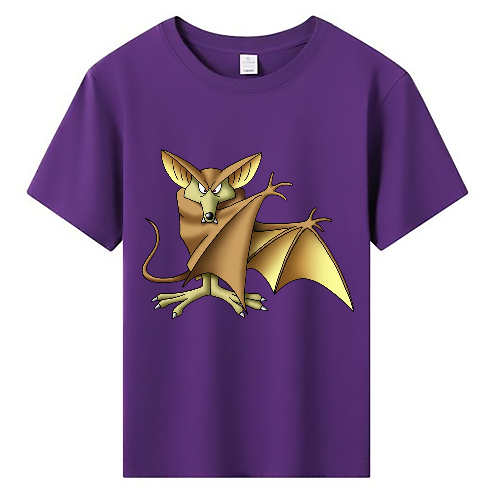 （画像用） ドラゴンクエスト Doragon Kuesuto Dragon Quest 綿100％キッズTシャツ（フロントプリント）