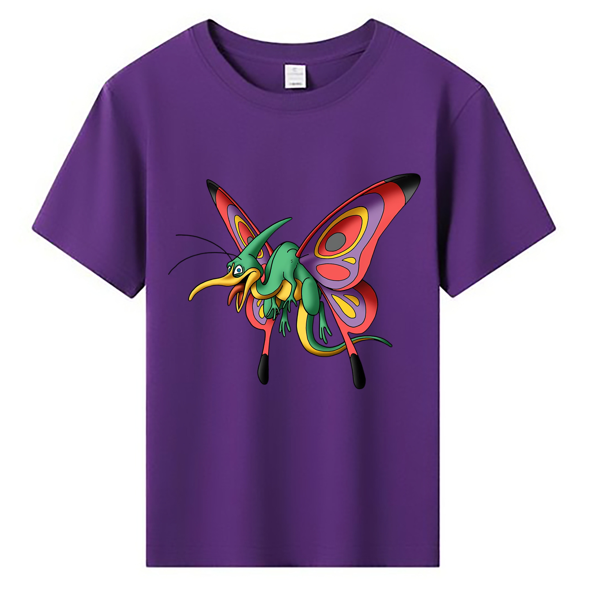 （画像用） ドラゴンクエスト Doragon Kuesuto Dragon Quest 綿100％キッズTシャツ（フロントプリント）