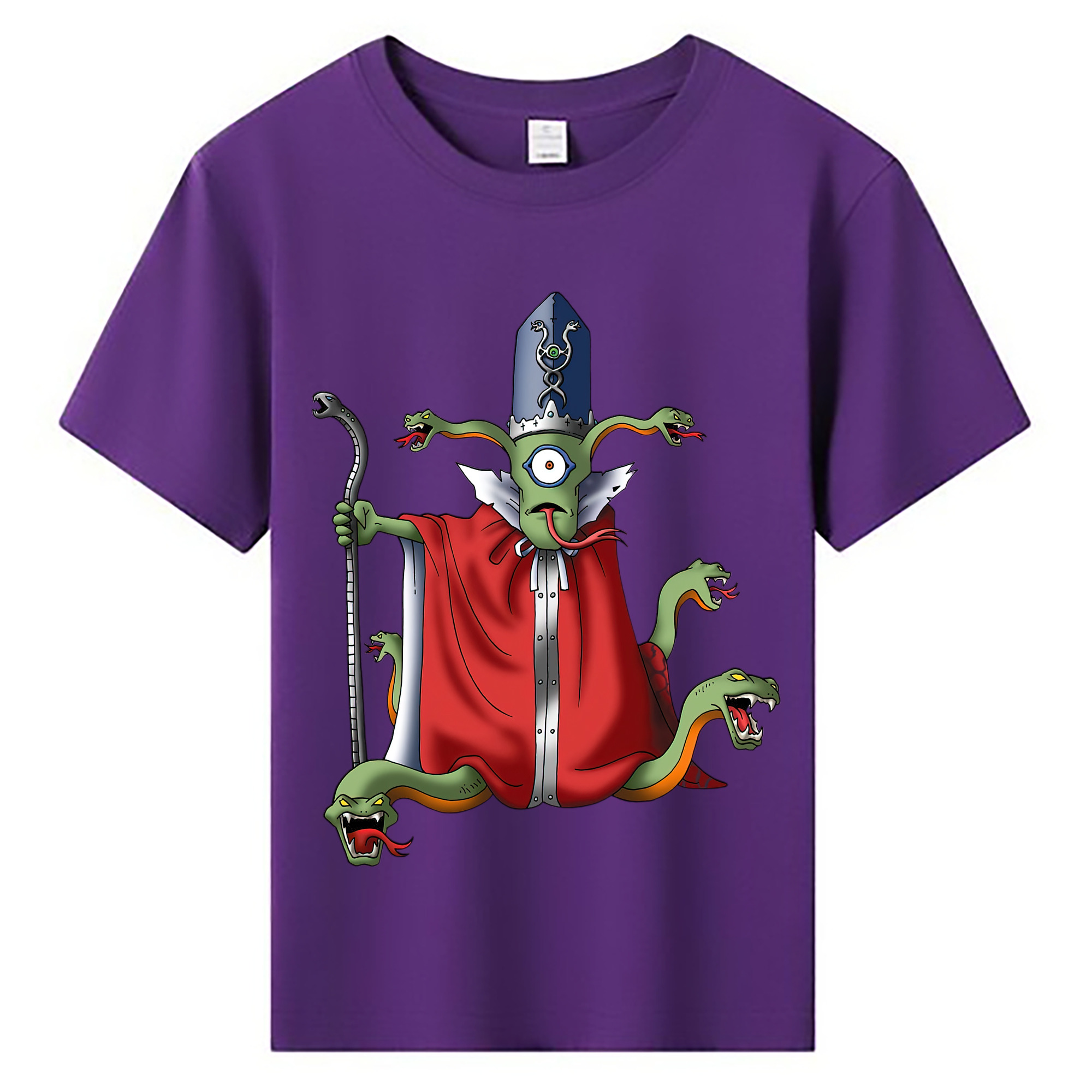 （画像用） ドラゴンクエスト Doragon Kuesuto Dragon Quest 綿100％キッズTシャツ（フロントプリント）