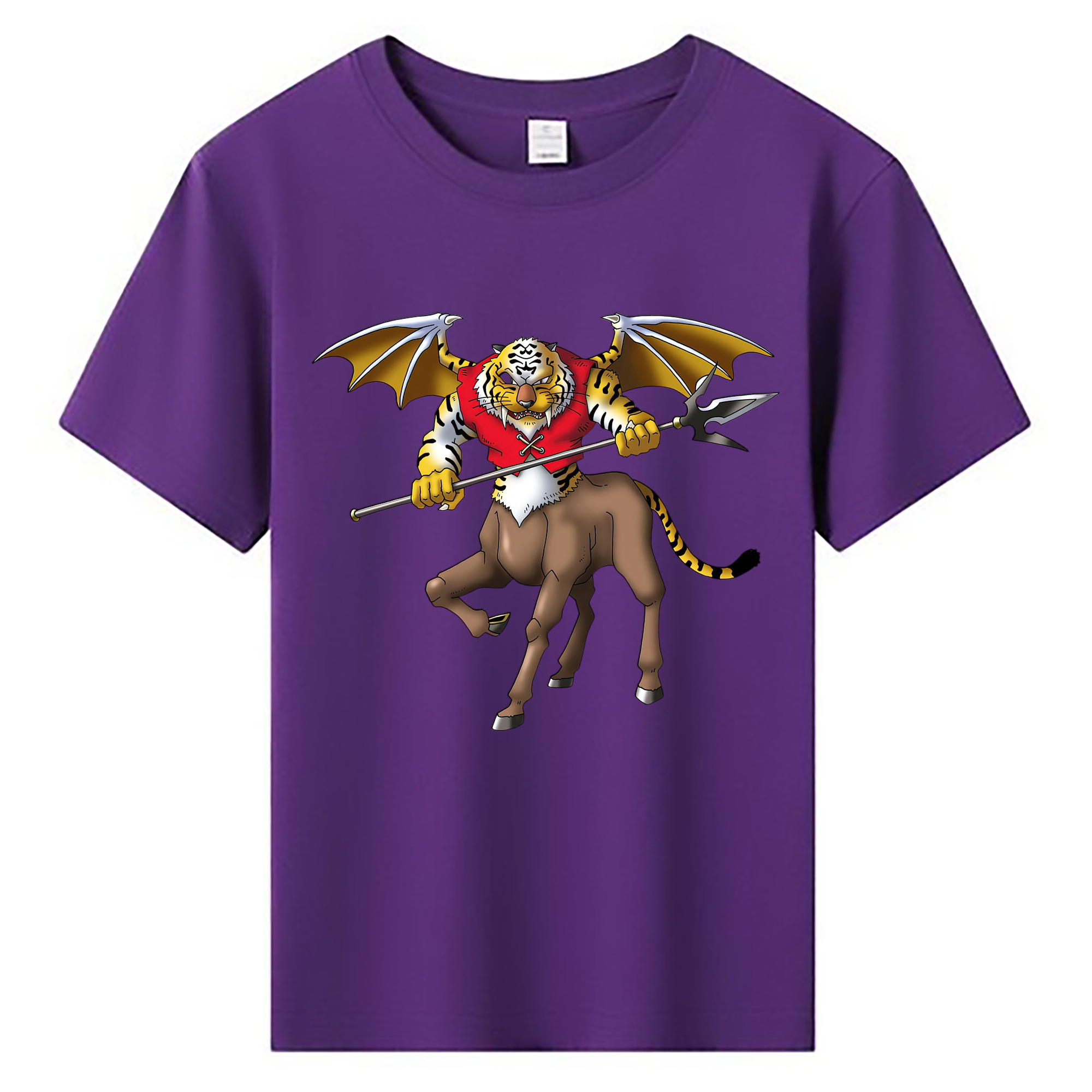 （画像用） ドラゴンクエスト Doragon Kuesuto Dragon Quest 綿100％キッズTシャツ（フロントプリント）
