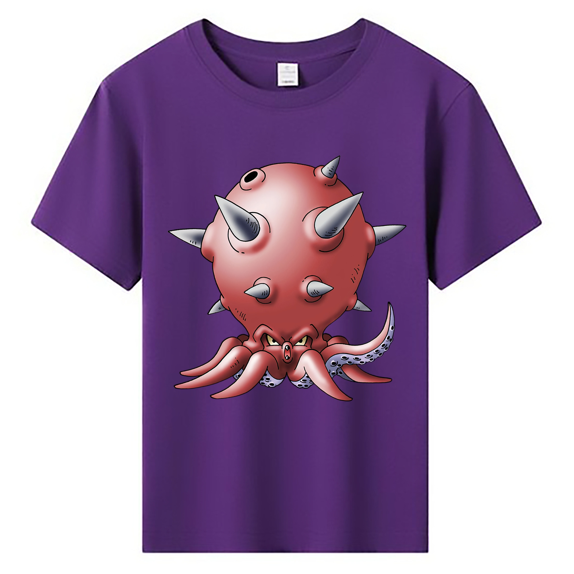 （画像用） ドラゴンクエスト Doragon Kuesuto Dragon Quest 綿100％キッズTシャツ（フロントプリント）