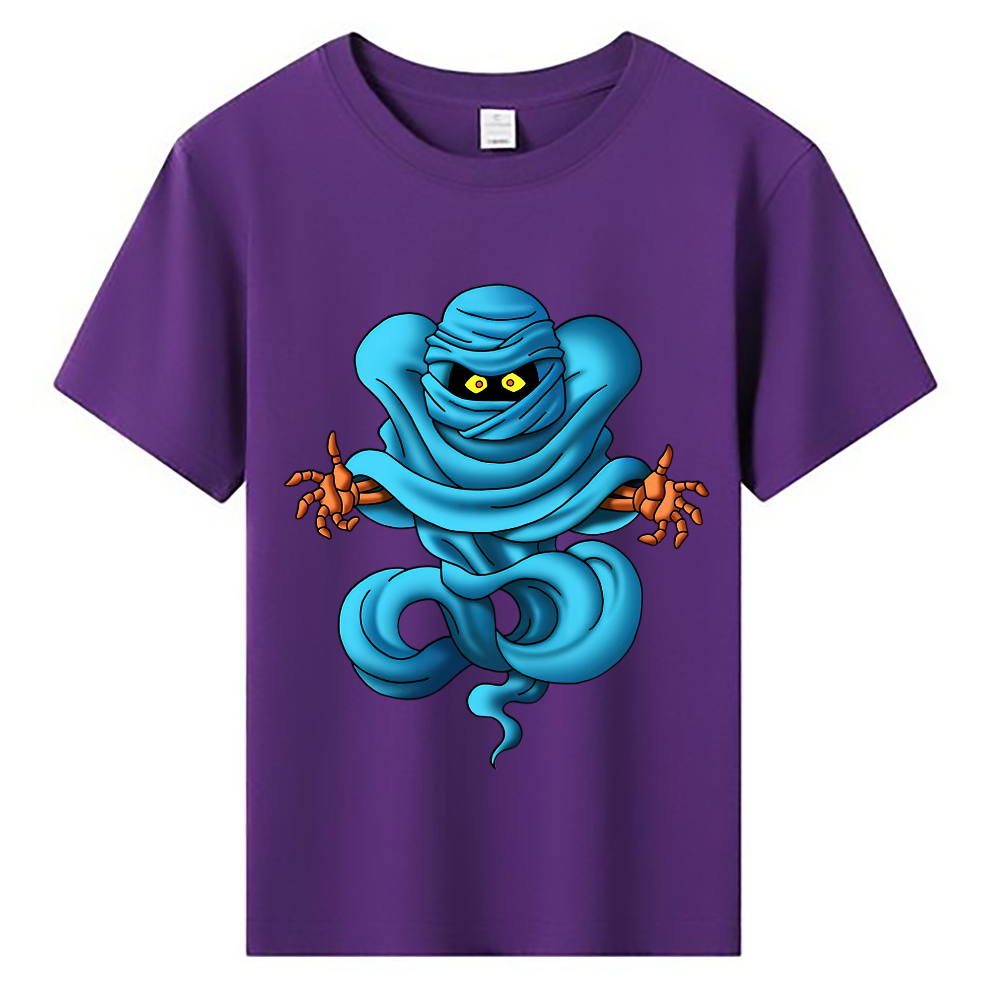 （画像用） ドラゴンクエスト Doragon Kuesuto Dragon Quest 綿100％キッズTシャツ（フロントプリント）