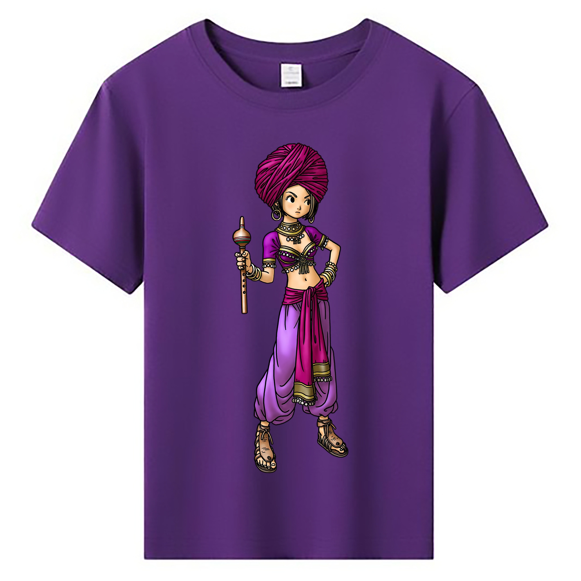 （画像用） ドラゴンクエスト Doragon Kuesuto Dragon Quest 綿100％キッズTシャツ（フロントプリント）
