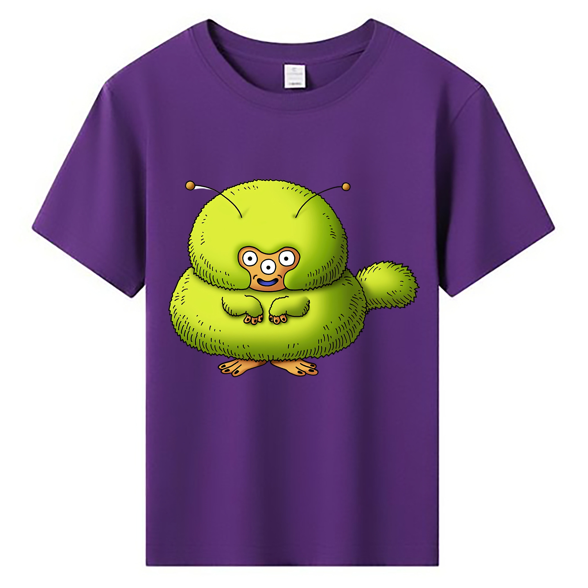 （画像用） ドラゴンクエスト Doragon Kuesuto Dragon Quest 綿100％キッズTシャツ（フロントプリント）
