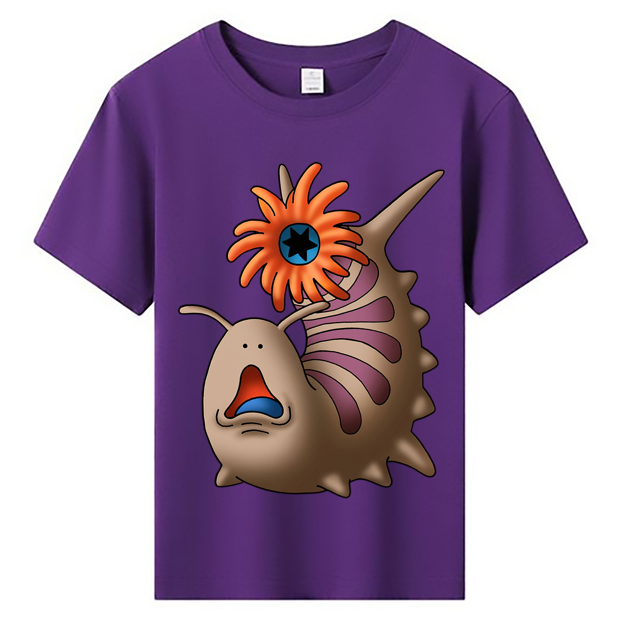 （画像用） ドラゴンクエスト Doragon Kuesuto Dragon Quest 綿100％キッズTシャツ（フロントプリント）