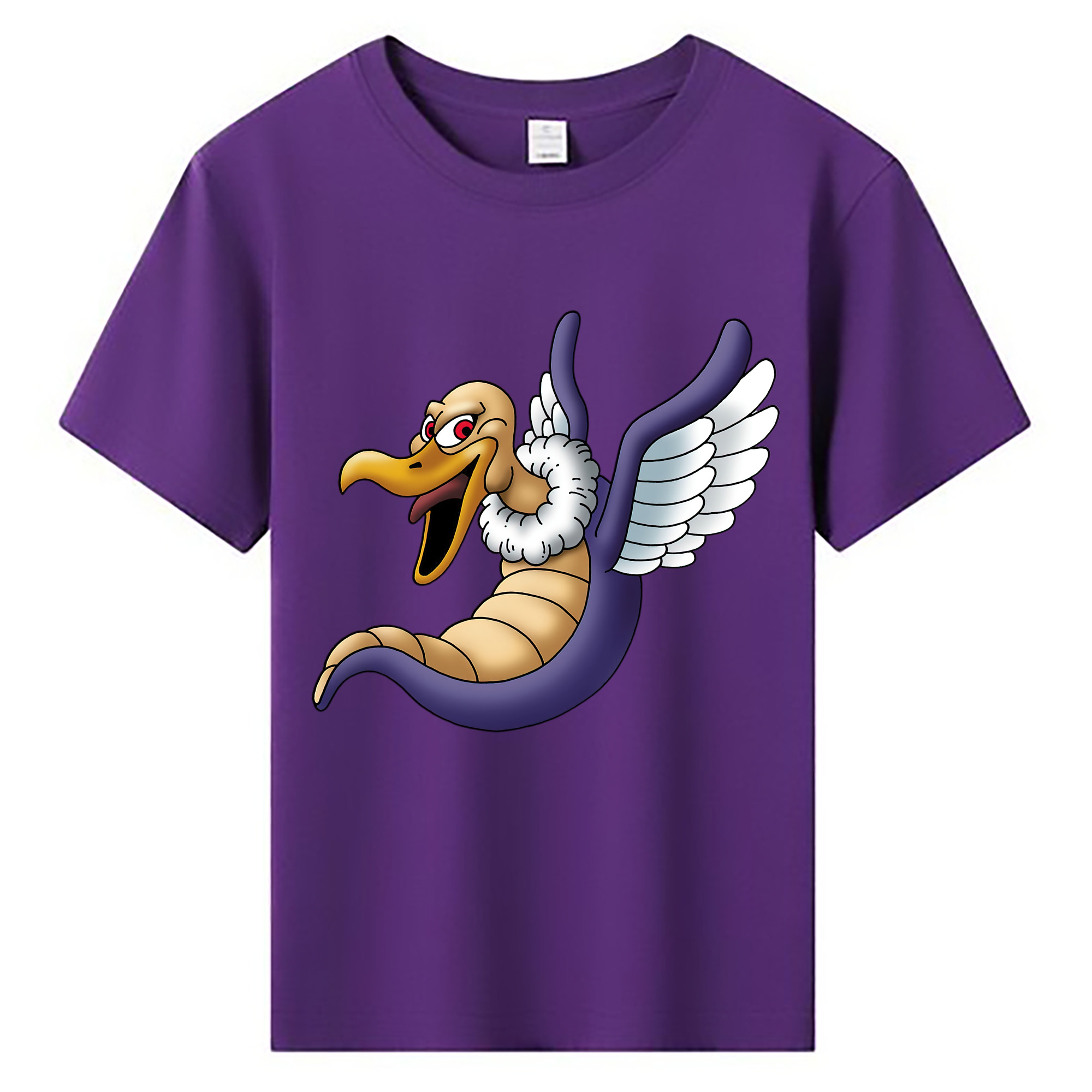 （画像用） ドラゴンクエスト Doragon Kuesuto Dragon Quest 綿100％キッズTシャツ（フロントプリント）