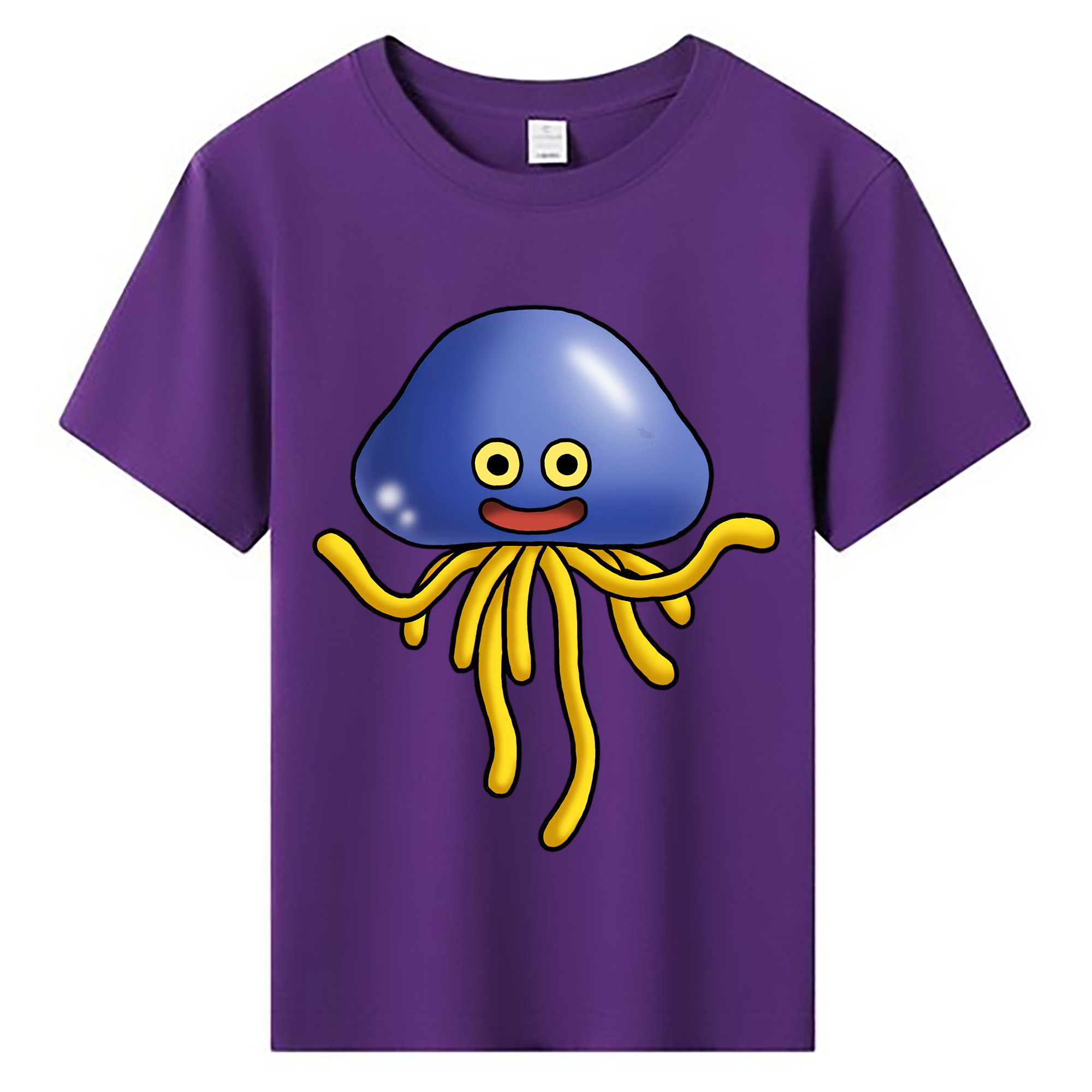 （画像用） ドラゴンクエスト Doragon Kuesuto Dragon Quest 綿100％キッズTシャツ（フロントプリント）