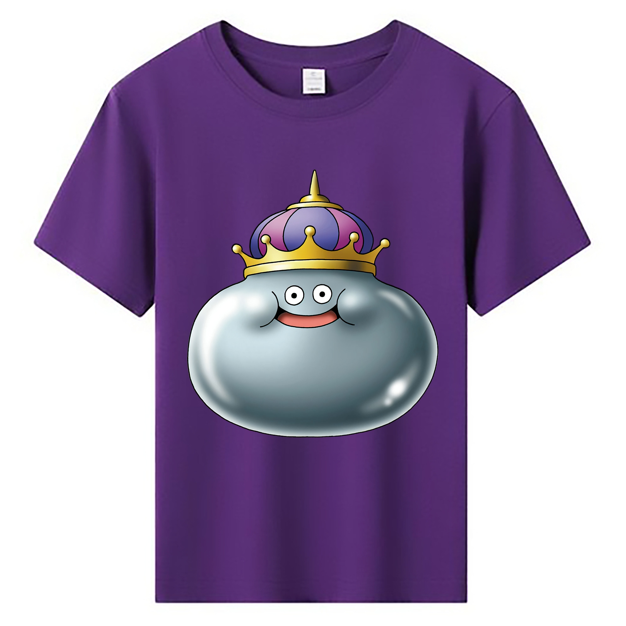 （画像用） ドラゴンクエスト Doragon Kuesuto Dragon Quest 綿100％キッズTシャツ（フロントプリント）