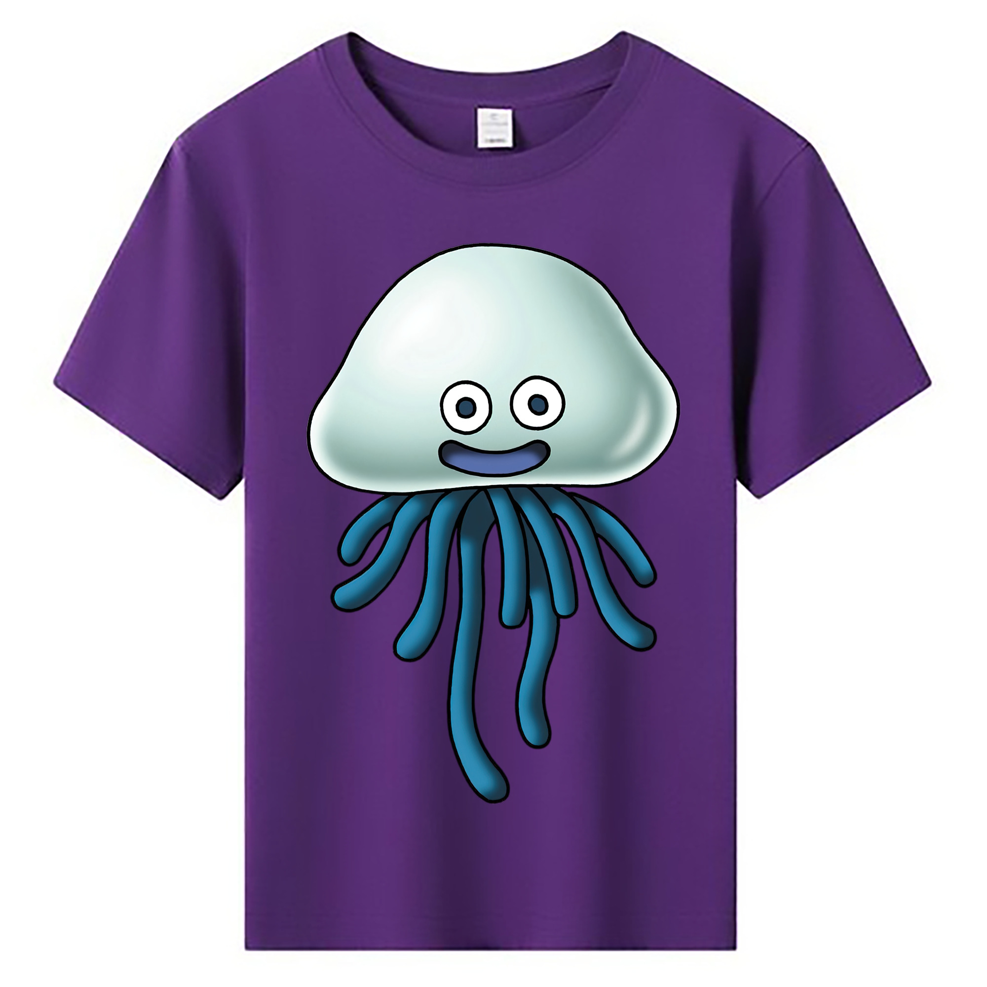 （画像用） ドラゴンクエスト Doragon Kuesuto Dragon Quest 綿100％キッズTシャツ（フロントプリント）