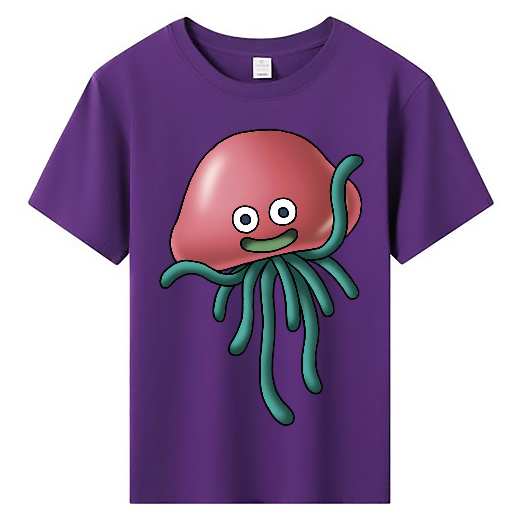 （画像用） ドラゴンクエスト Doragon Kuesuto Dragon Quest 綿100％キッズTシャツ（フロントプリント）