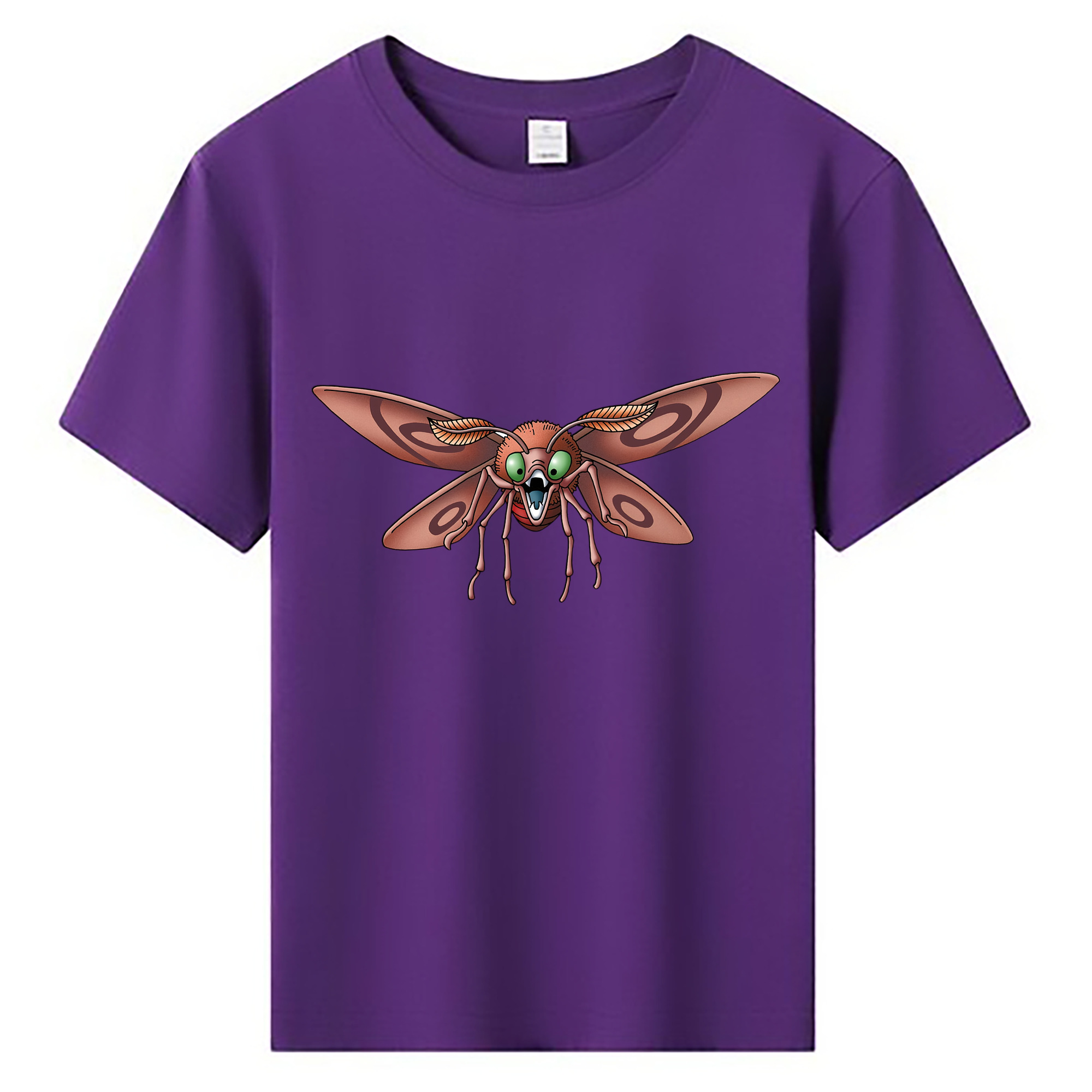 （画像用） ドラゴンクエスト Doragon Kuesuto Dragon Quest 綿100％キッズTシャツ（フロントプリント）