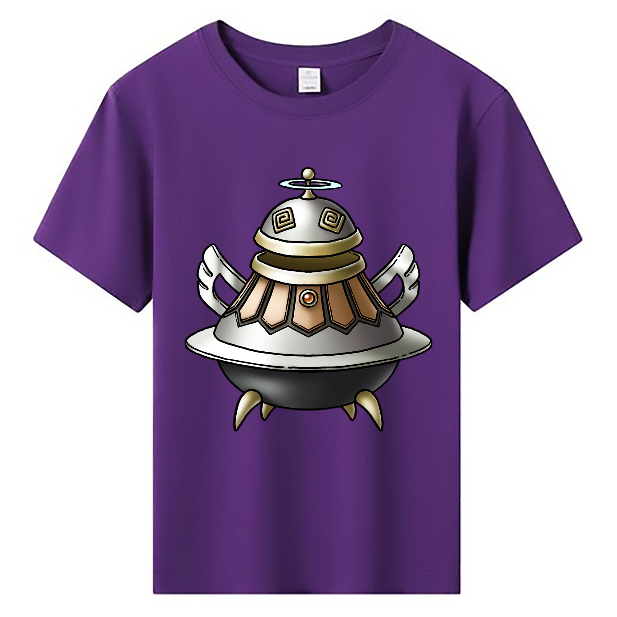 （画像用） ドラゴンクエスト Doragon Kuesuto Dragon Quest 綿100％キッズTシャツ（フロントプリント）