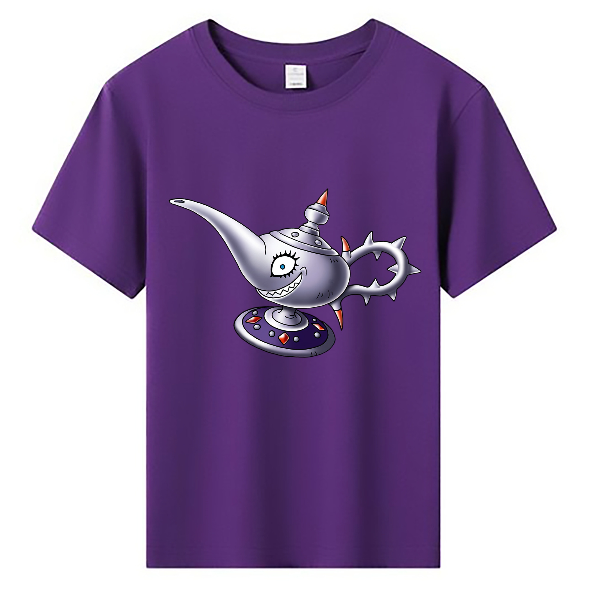 （画像用） ドラゴンクエスト Doragon Kuesuto Dragon Quest 綿100％キッズTシャツ（フロントプリント）