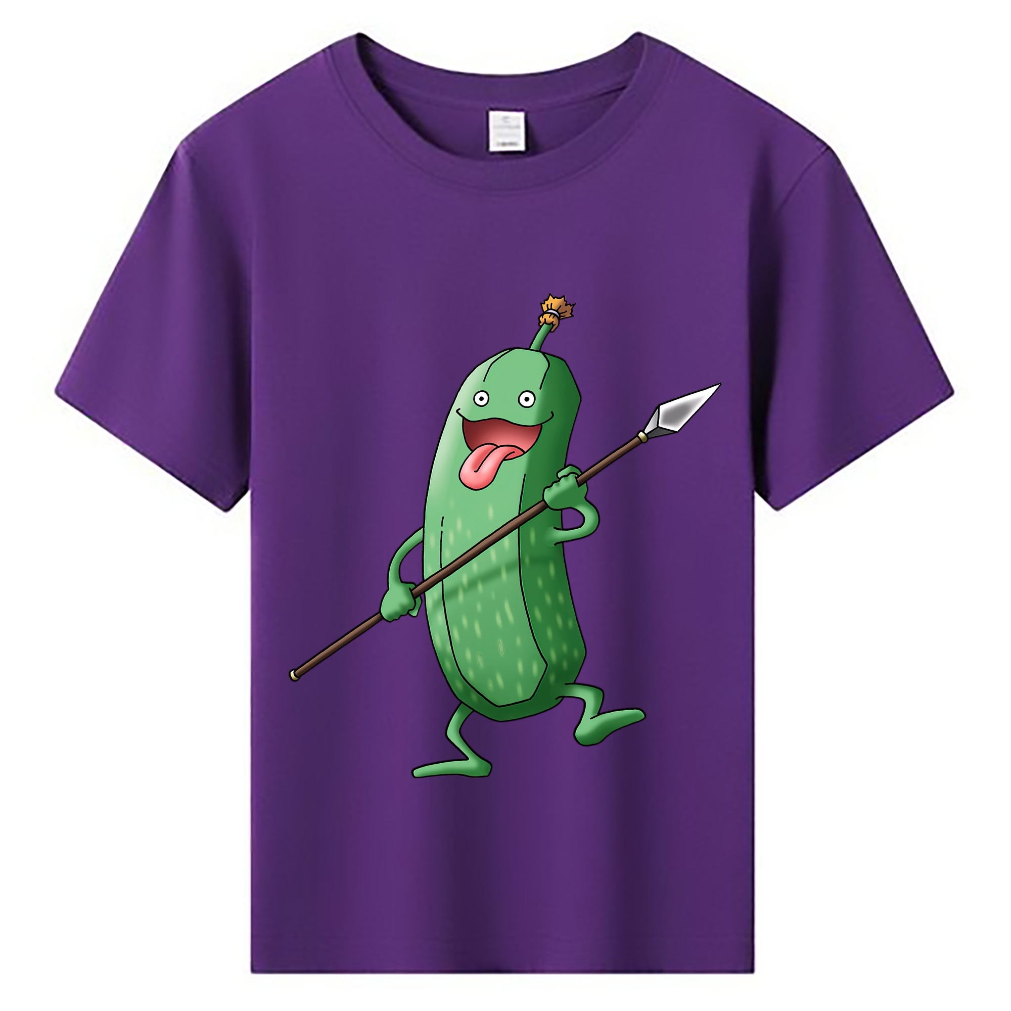 （画像用） ドラゴンクエスト Doragon Kuesuto Dragon Quest 綿100％キッズTシャツ（フロントプリント）