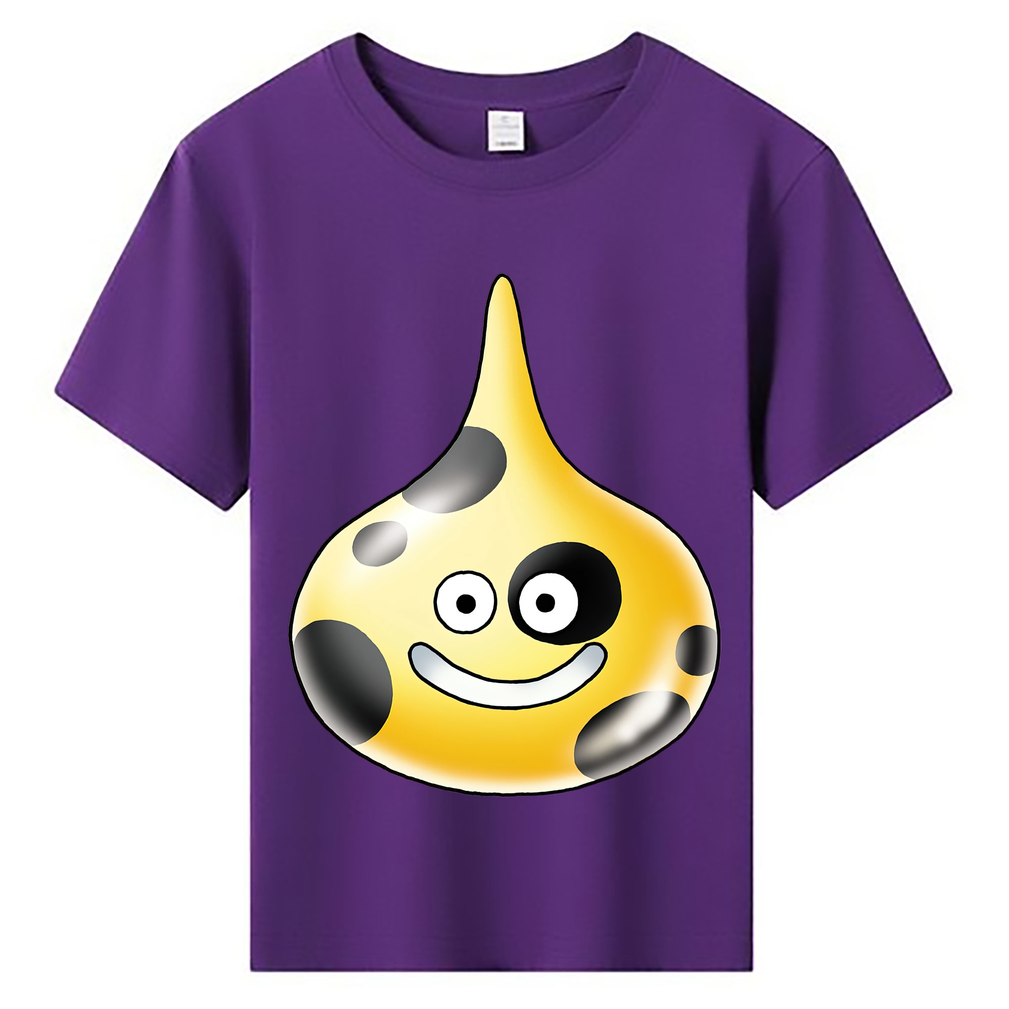 （画像用） ドラゴンクエスト Doragon Kuesuto Dragon Quest 綿100％キッズTシャツ（フロントプリント）