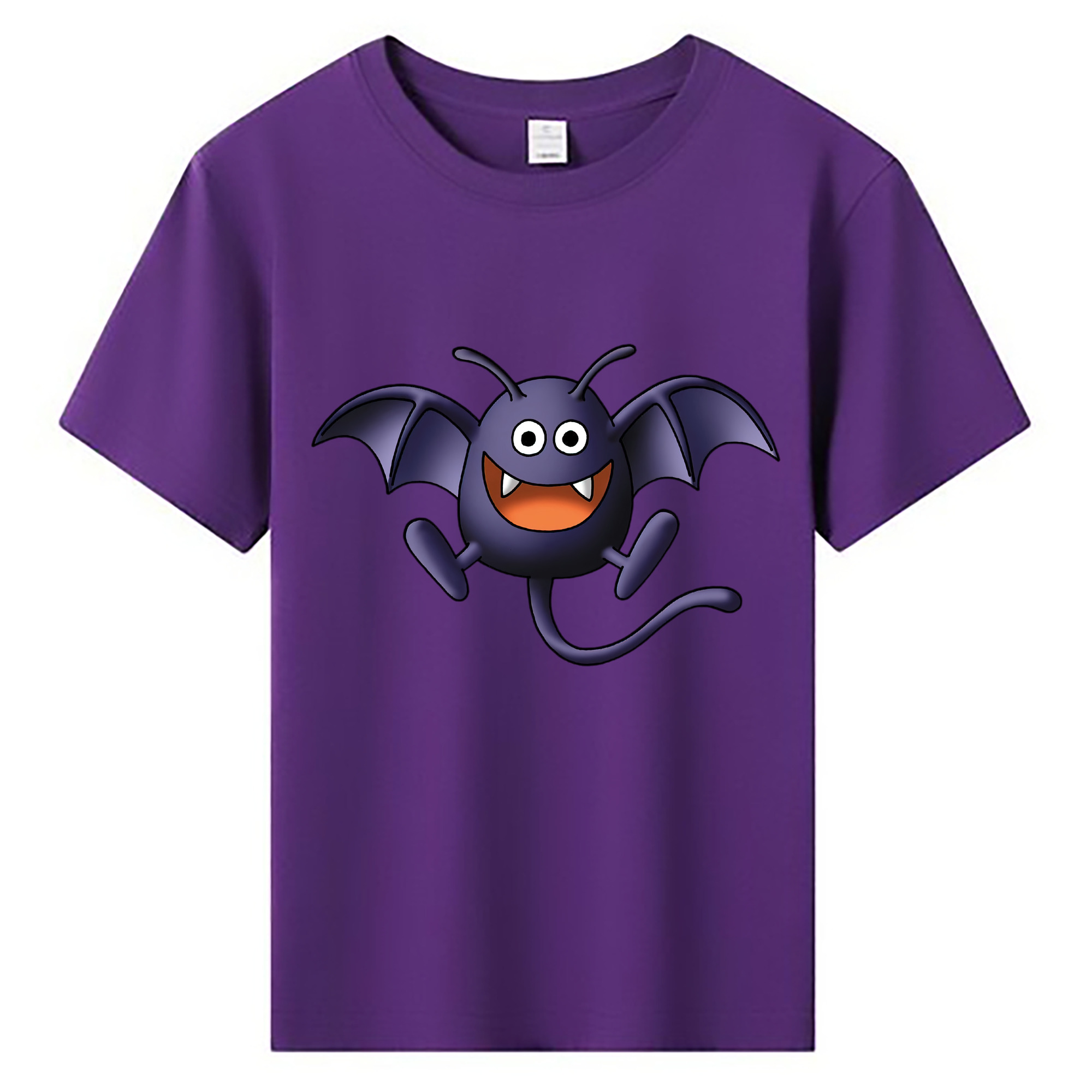 （画像用） ドラゴンクエスト Doragon Kuesuto Dragon Quest 綿100％キッズTシャツ（フロントプリント）