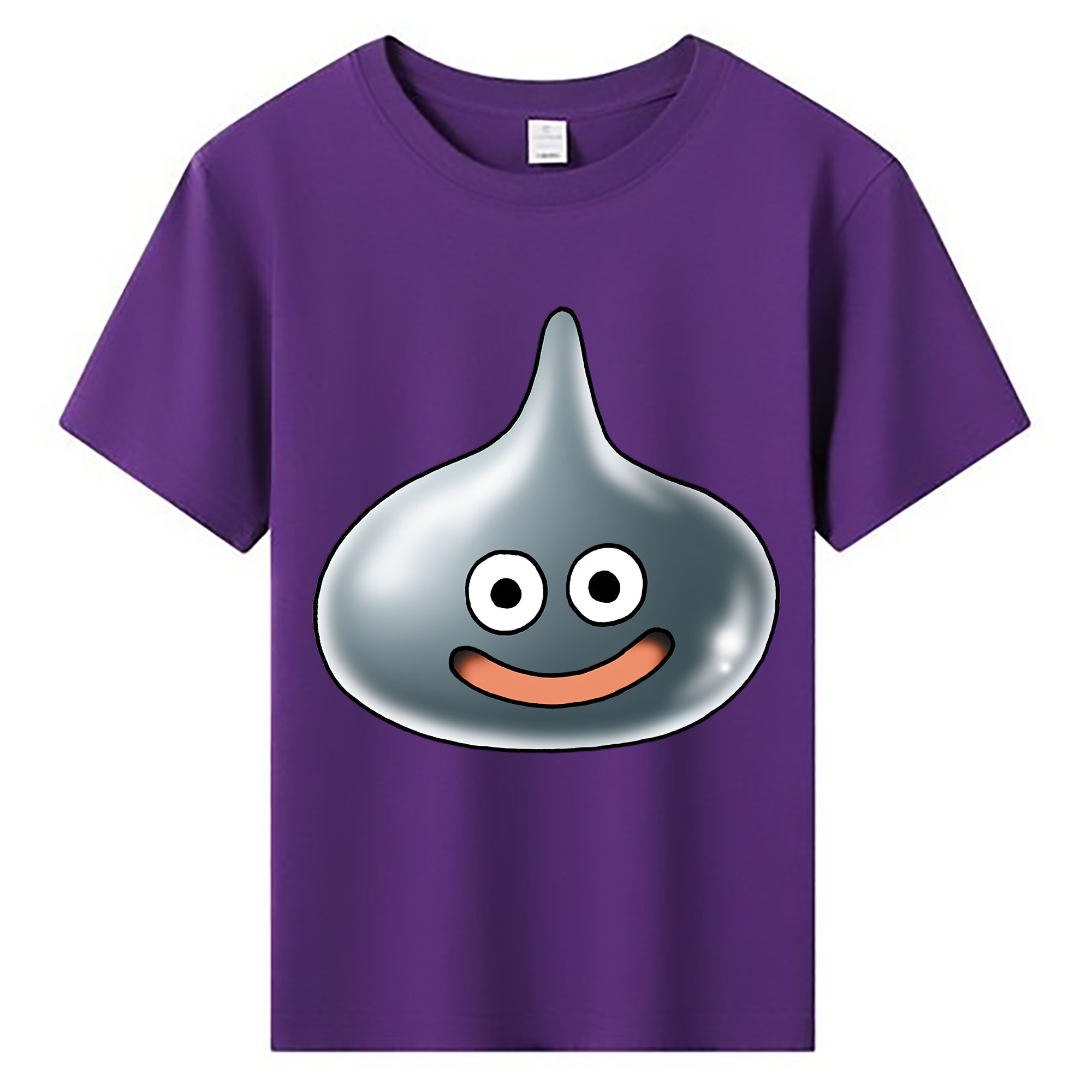 （画像用） ドラゴンクエスト Doragon Kuesuto Dragon Quest 綿100％キッズTシャツ（フロントプリント）