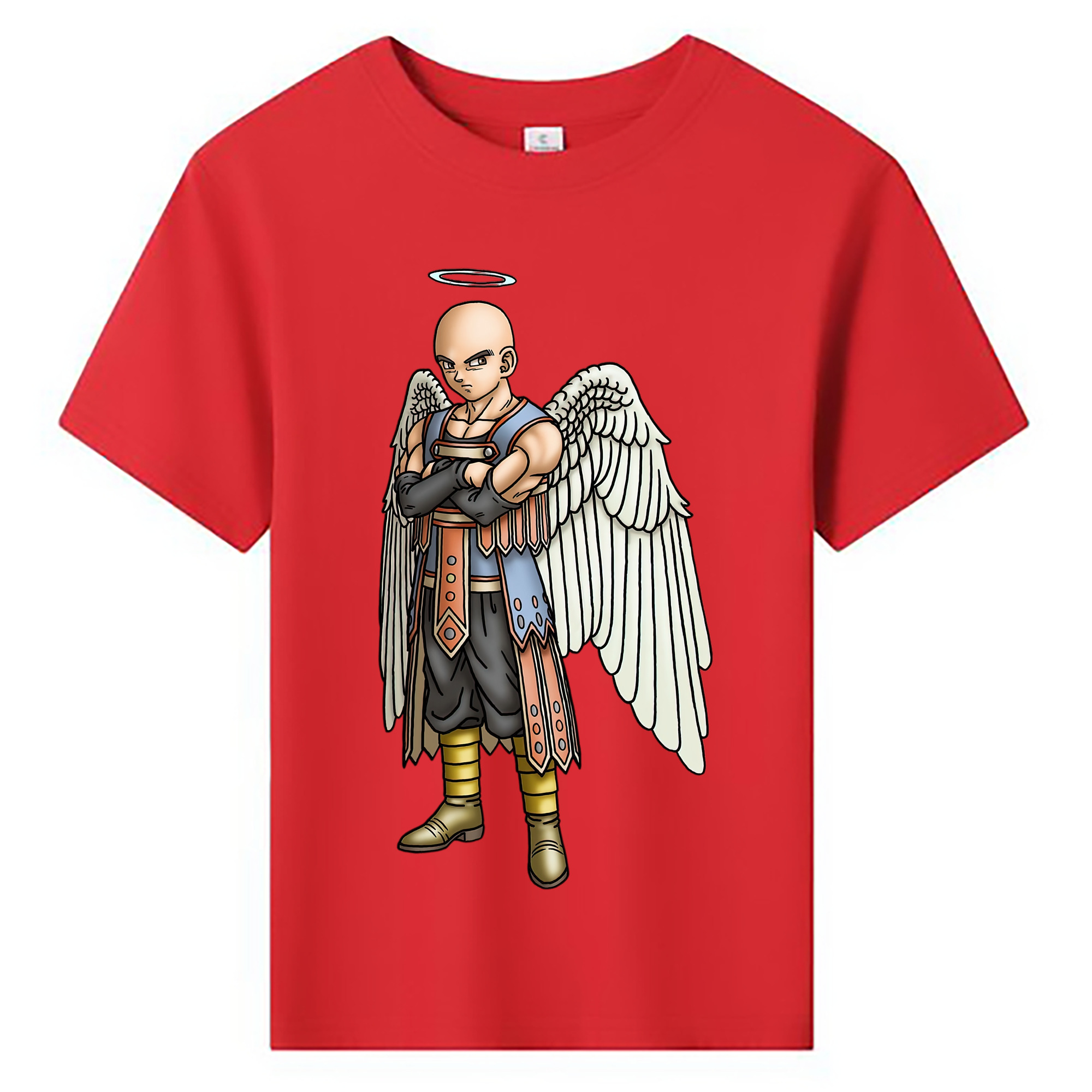 （画像用） ドラゴンクエスト Doragon Kuesuto Dragon Quest 綿100％キッズTシャツ（フロントプリント）