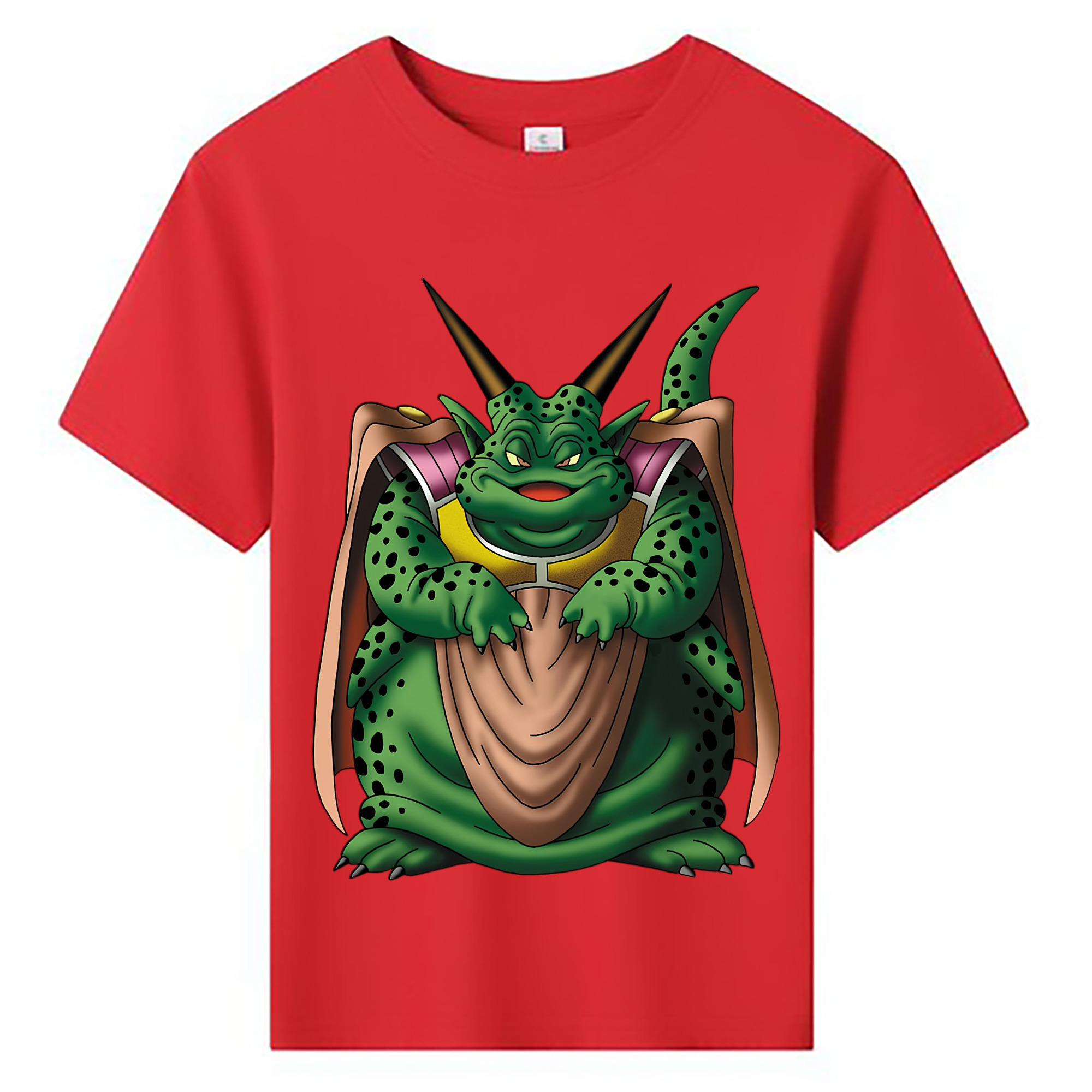（画像用） ドラゴンクエスト Doragon Kuesuto Dragon Quest 綿100％キッズTシャツ（フロントプリント）