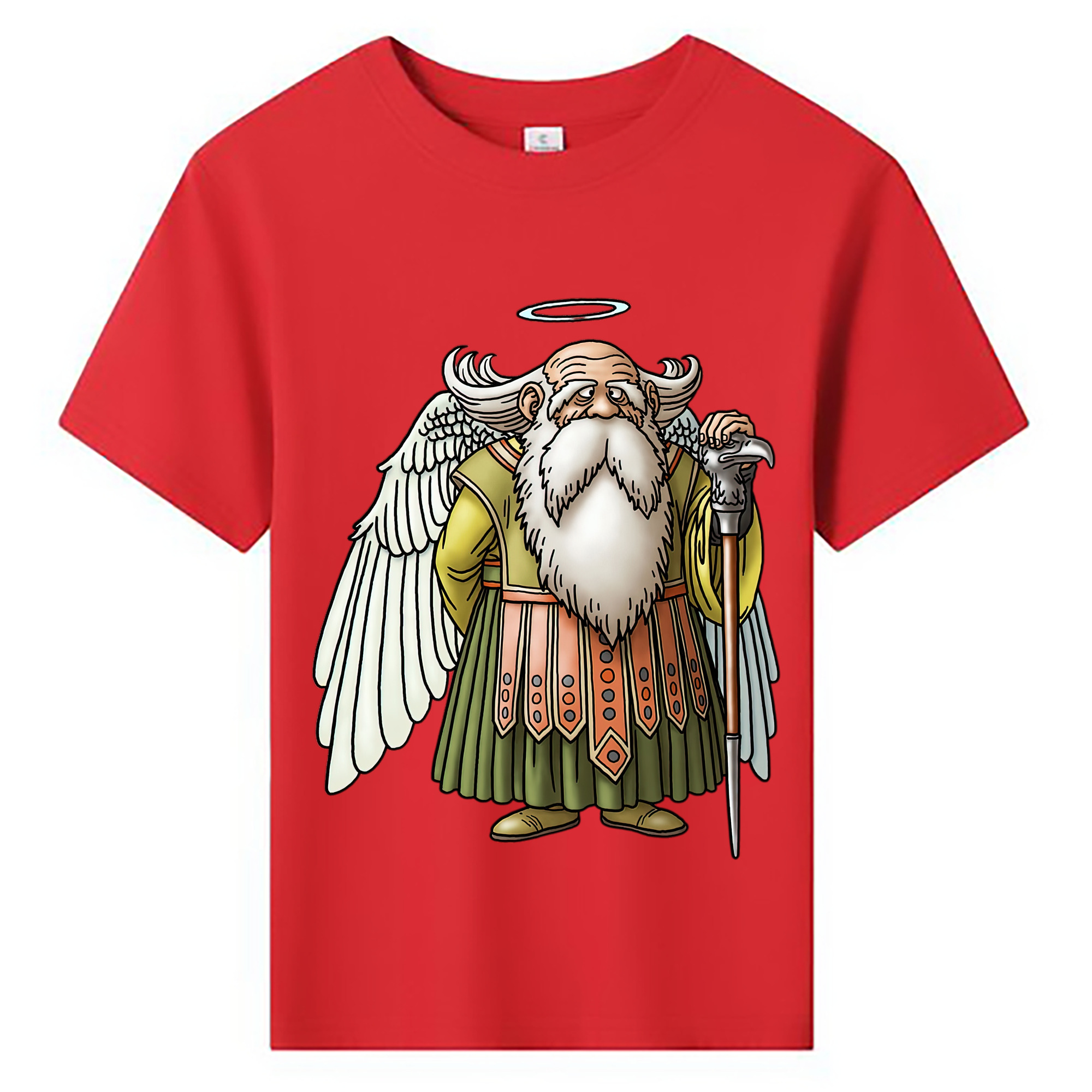 （画像用） ドラゴンクエスト Doragon Kuesuto Dragon Quest 綿100％キッズTシャツ（フロントプリント）