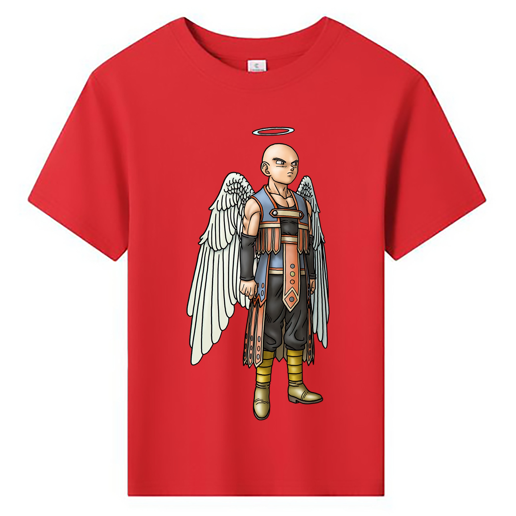 （画像用） ドラゴンクエスト Doragon Kuesuto Dragon Quest 綿100％キッズTシャツ（フロントプリント）