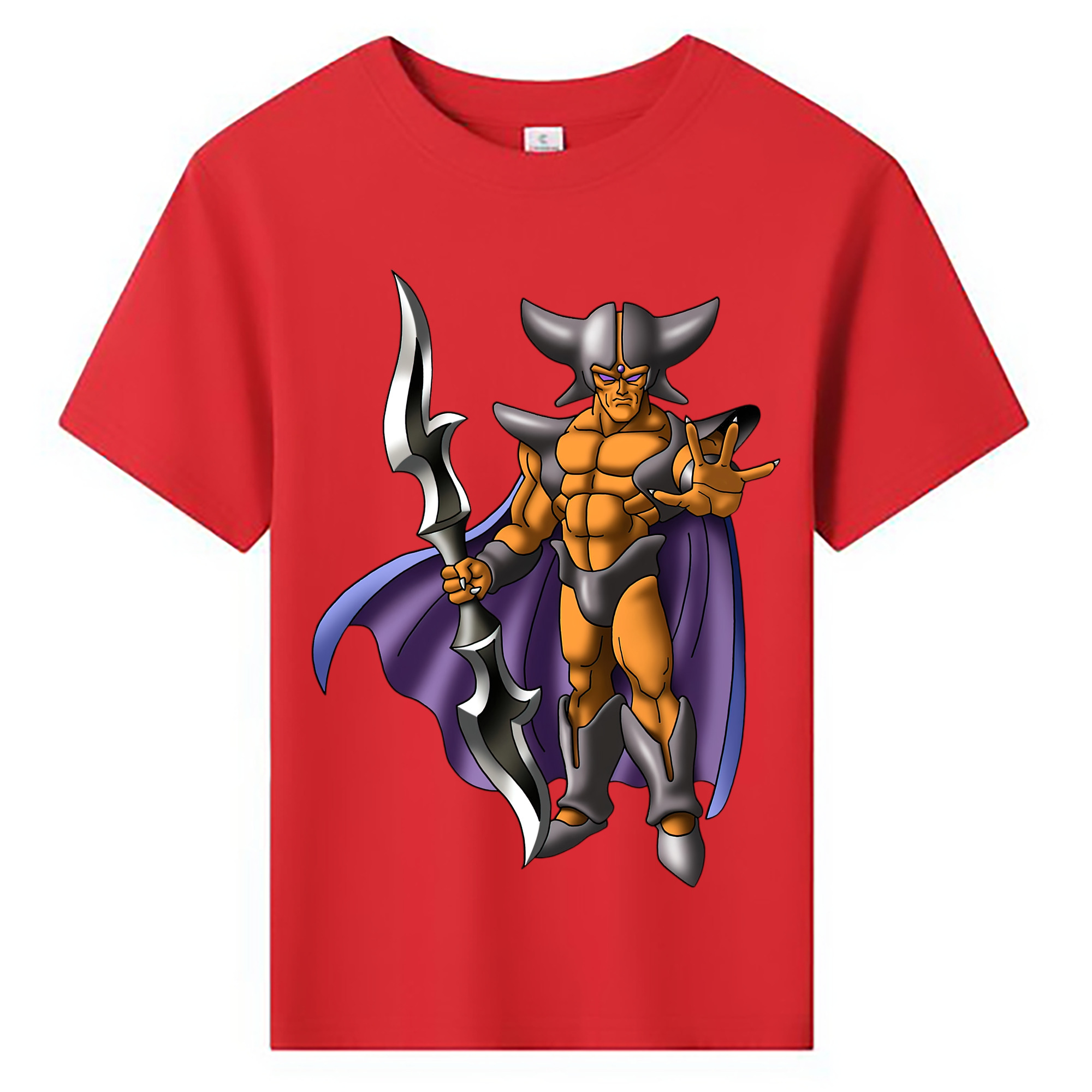 （画像用） ドラゴンクエスト Doragon Kuesuto Dragon Quest 綿100％キッズTシャツ（フロントプリント）