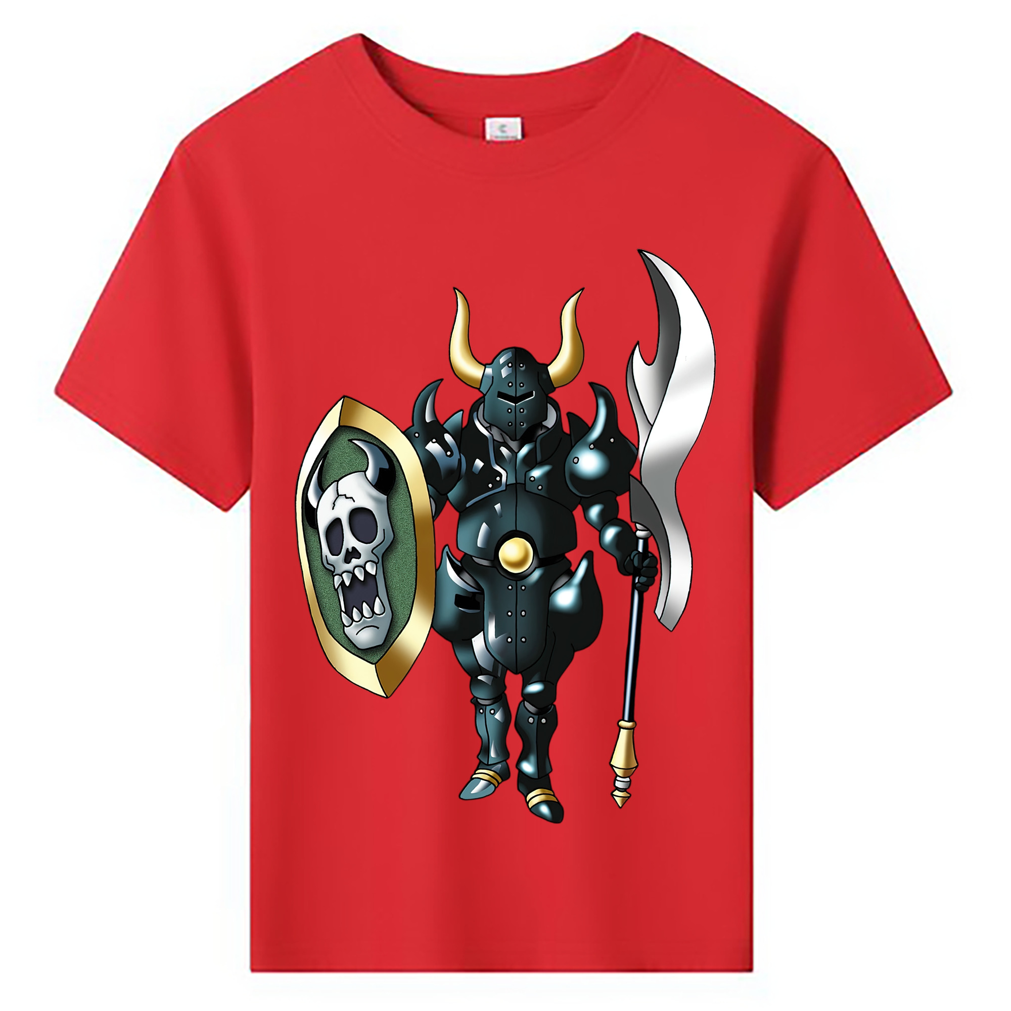 （画像用） ドラゴンクエスト Doragon Kuesuto Dragon Quest 綿100％キッズTシャツ（フロントプリント）