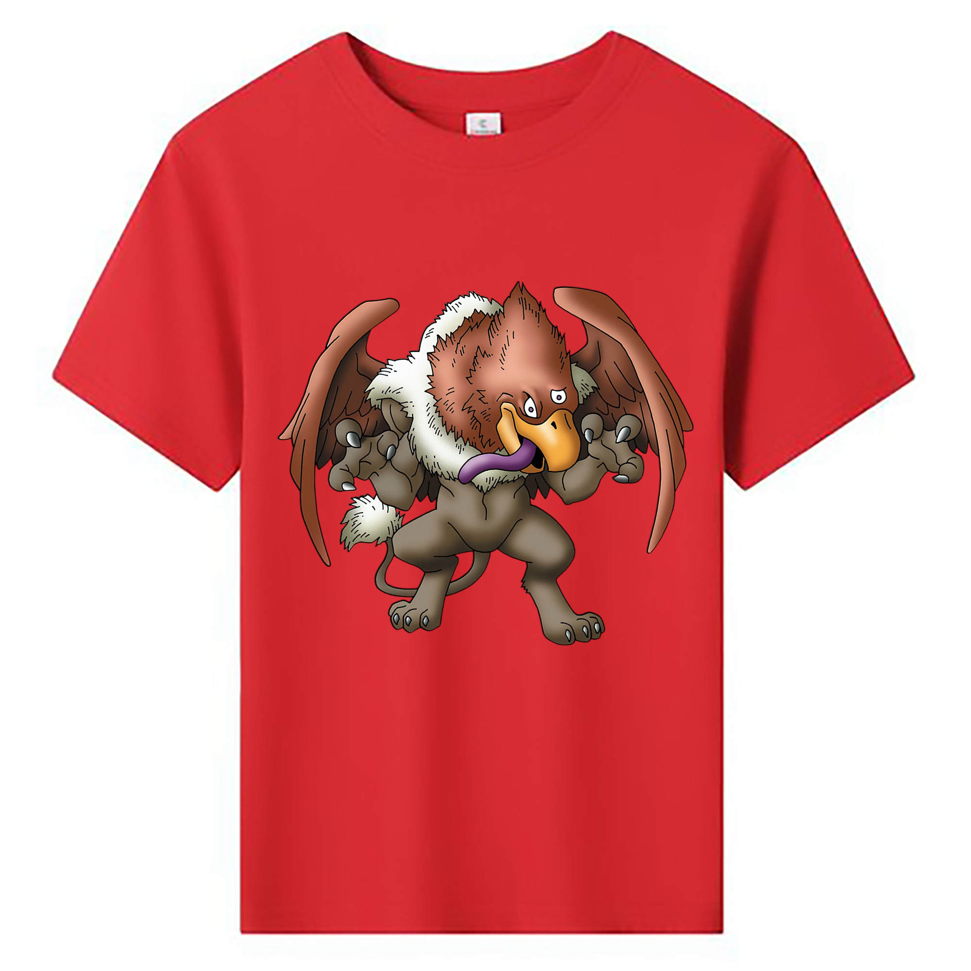 （画像用） ドラゴンクエスト Doragon Kuesuto Dragon Quest 綿100％キッズTシャツ（フロントプリント）