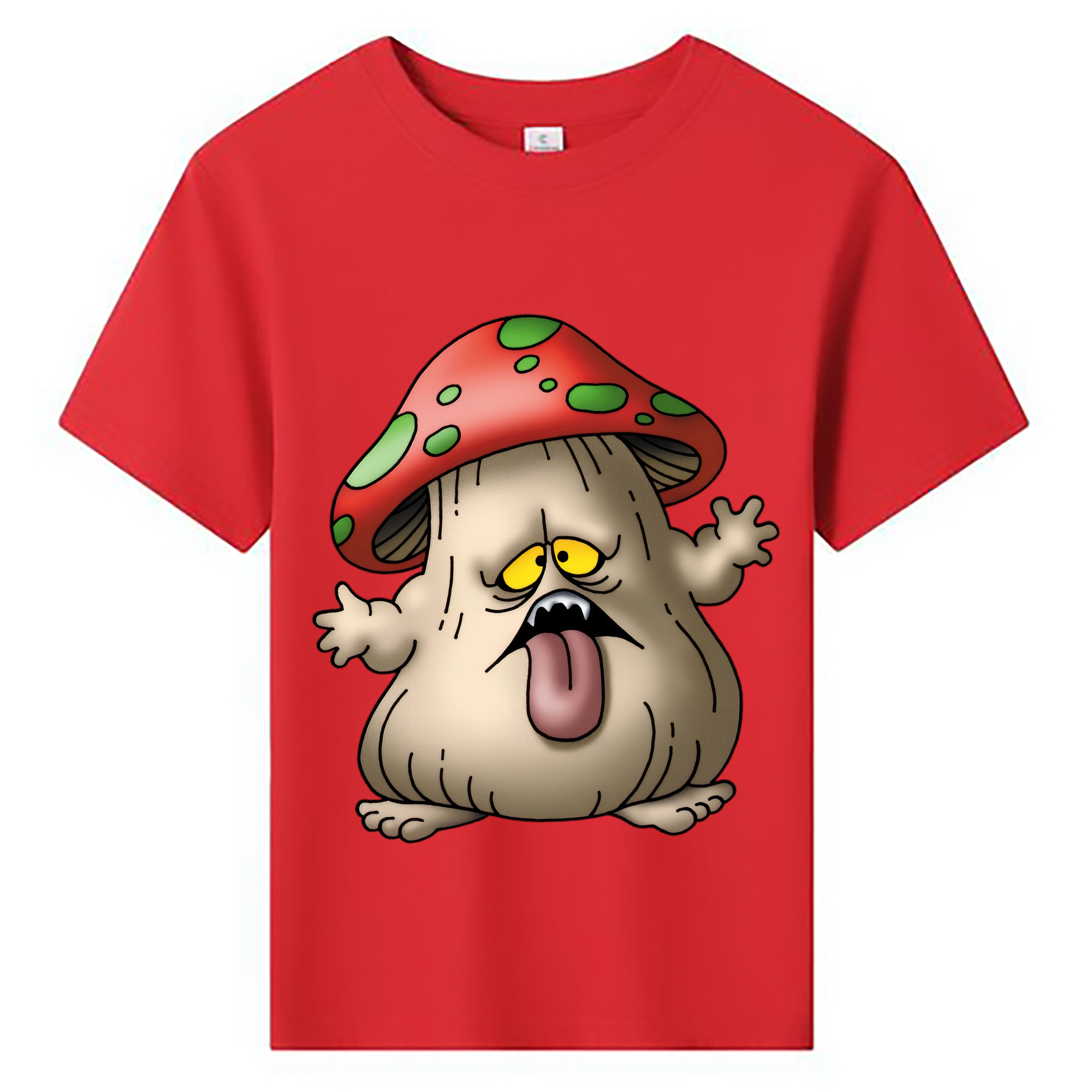 （画像用） ドラゴンクエスト Doragon Kuesuto Dragon Quest 綿100％キッズTシャツ（フロントプリント）