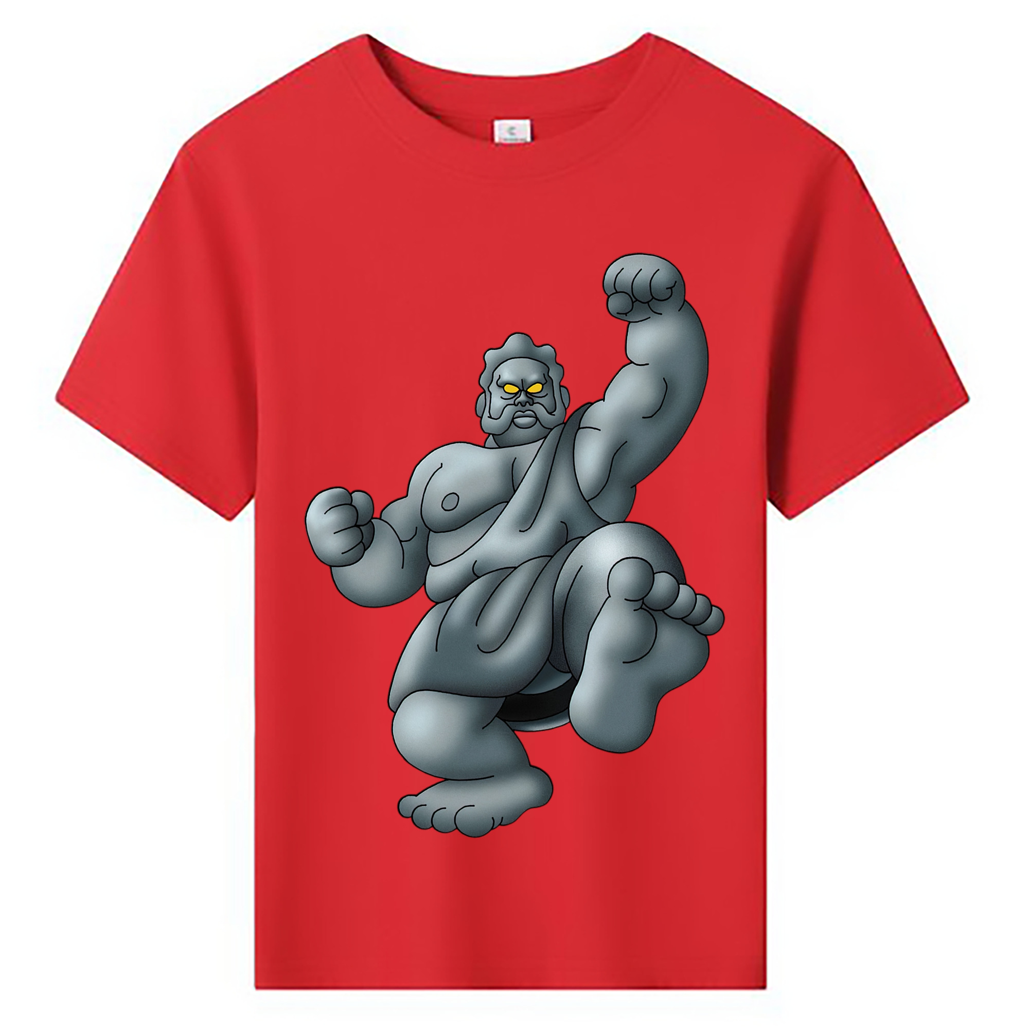 （画像用） ドラゴンクエスト Doragon Kuesuto Dragon Quest 綿100％キッズTシャツ（フロントプリント）
