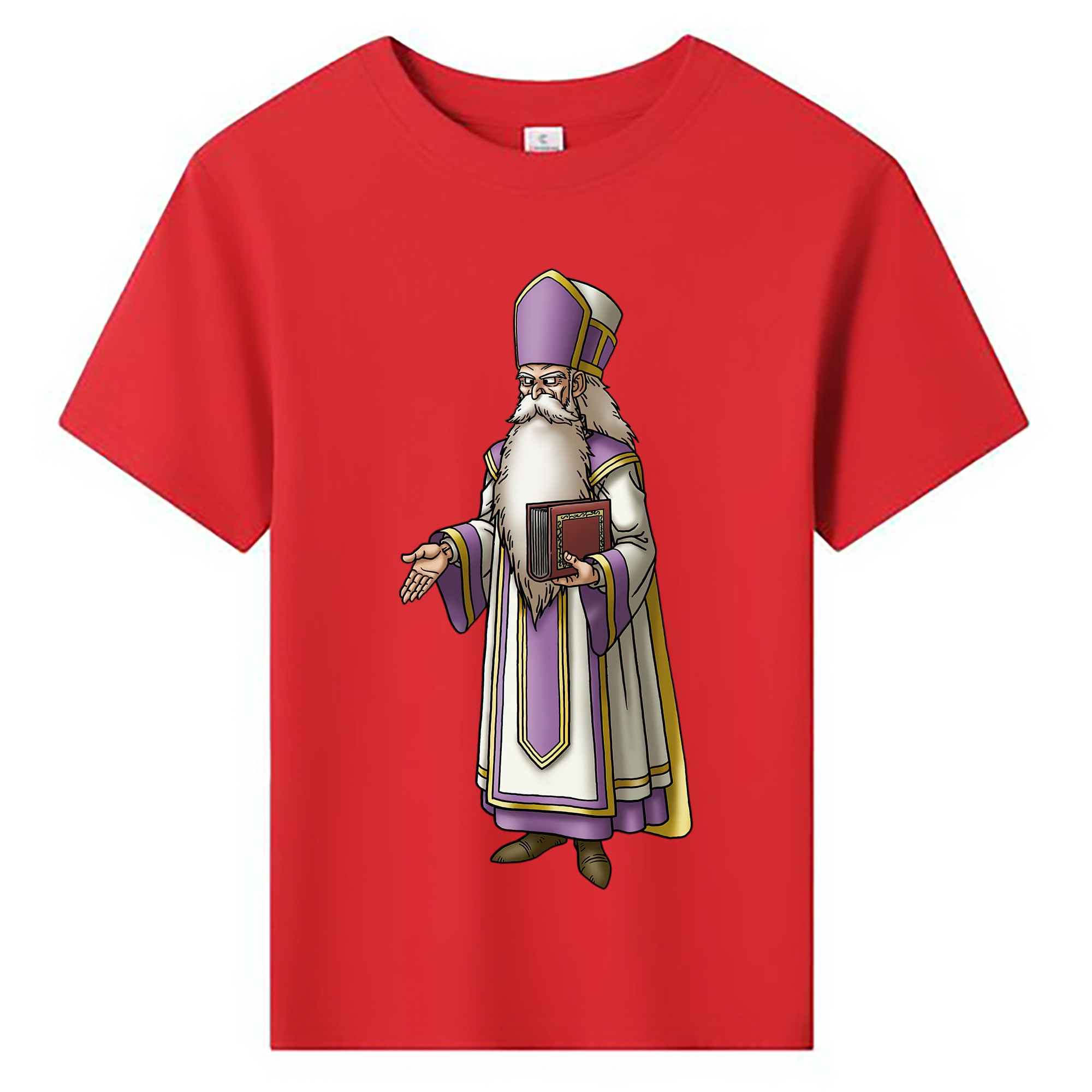 （画像用） ドラゴンクエスト Doragon Kuesuto Dragon Quest 綿100％キッズTシャツ（フロントプリント）